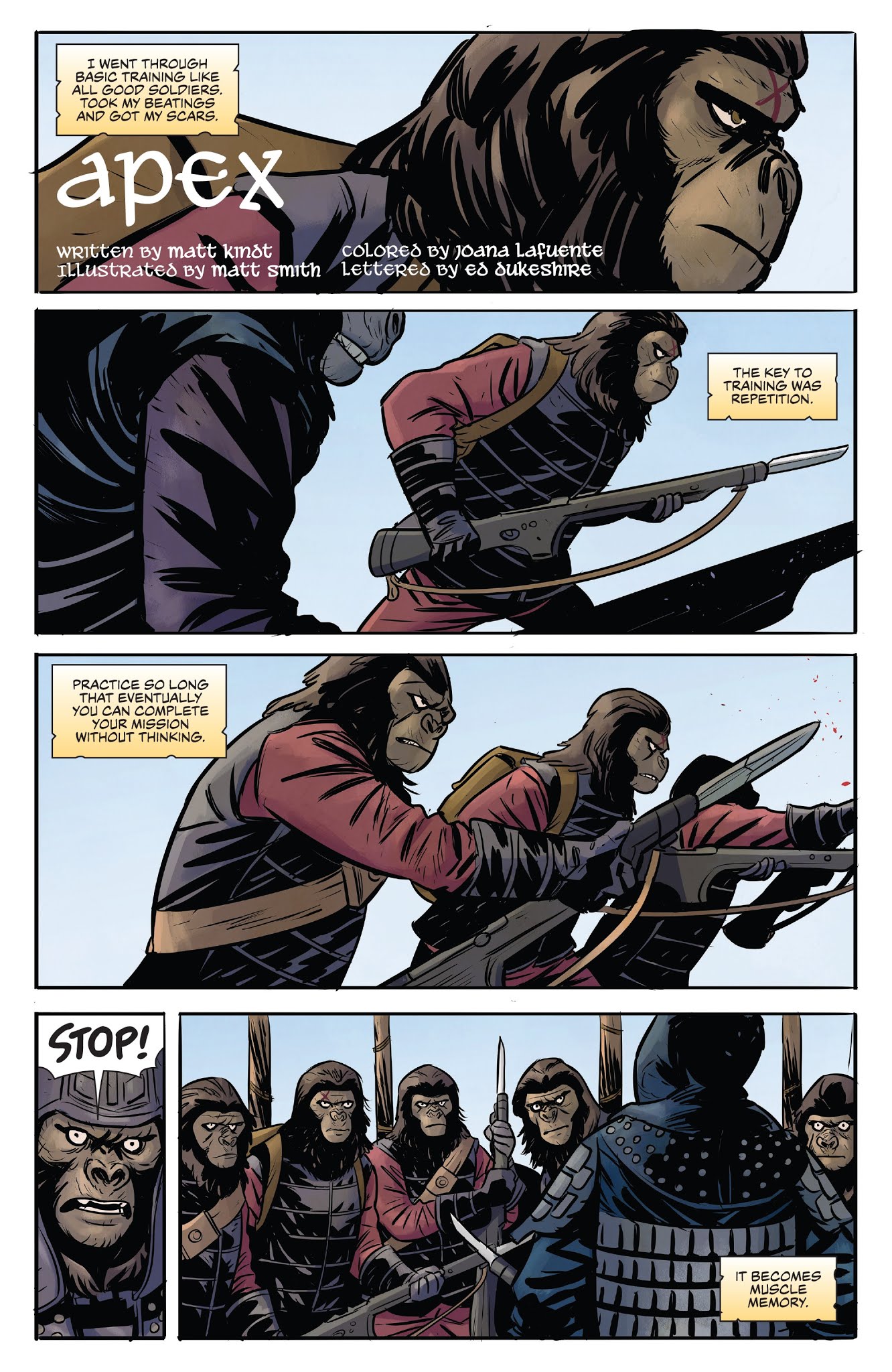 Read online Planet of the Apes: The Simian Age comic -  Issue # Full - 13