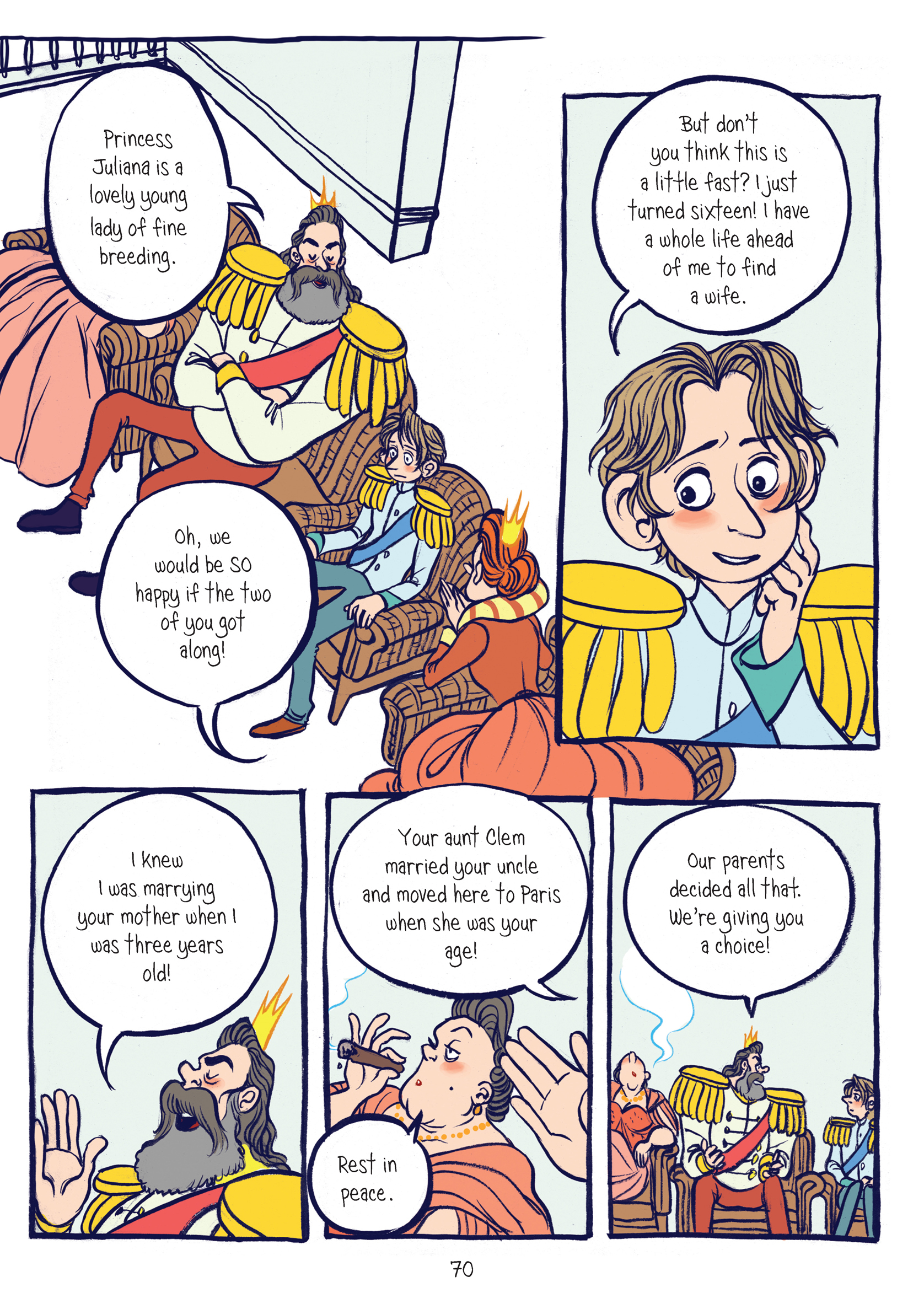 Read online The Prince and the Dressmaker comic -  Issue # TPB (Part 1) - 73
