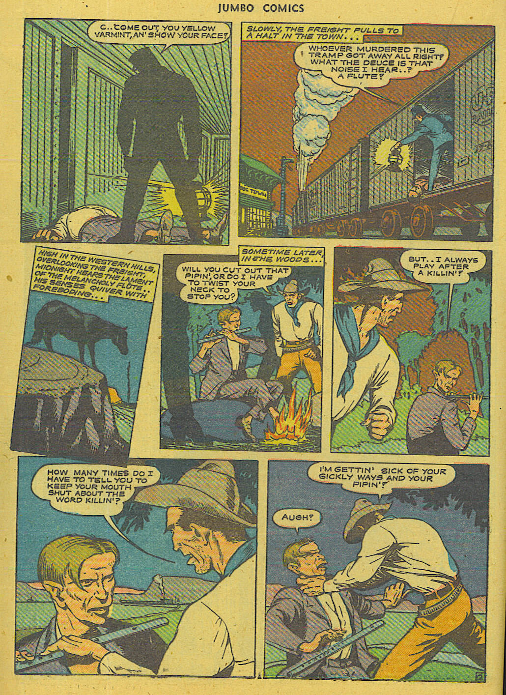 Read online Jumbo Comics comic -  Issue #53 - 35