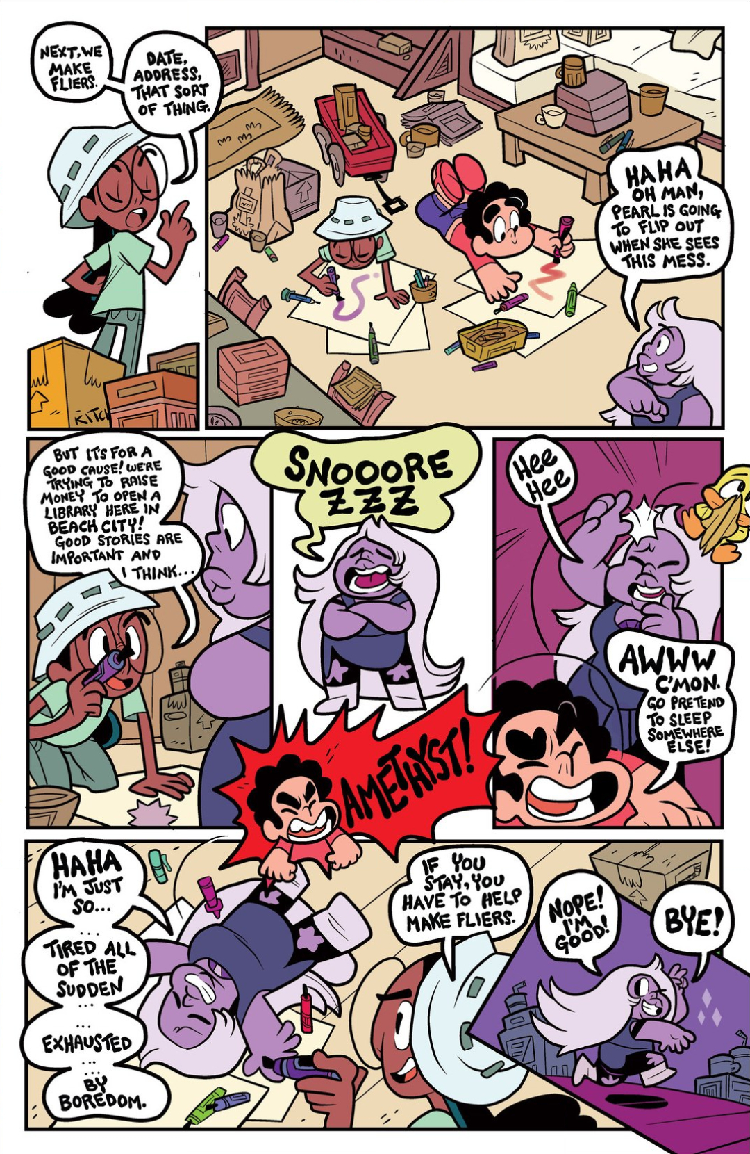 Read online Steven Universe comic -  Issue #5 - 7