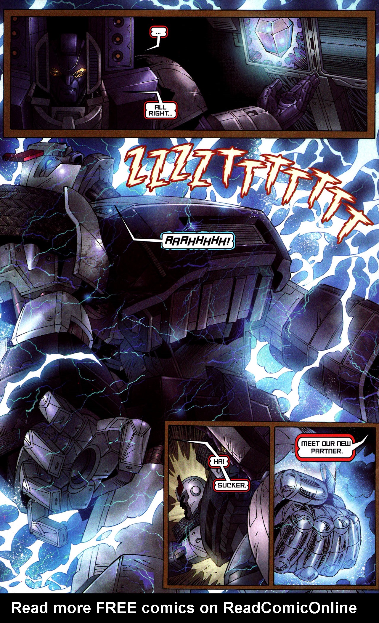 Read online New Avengers/Transformers comic -  Issue #3 - 14