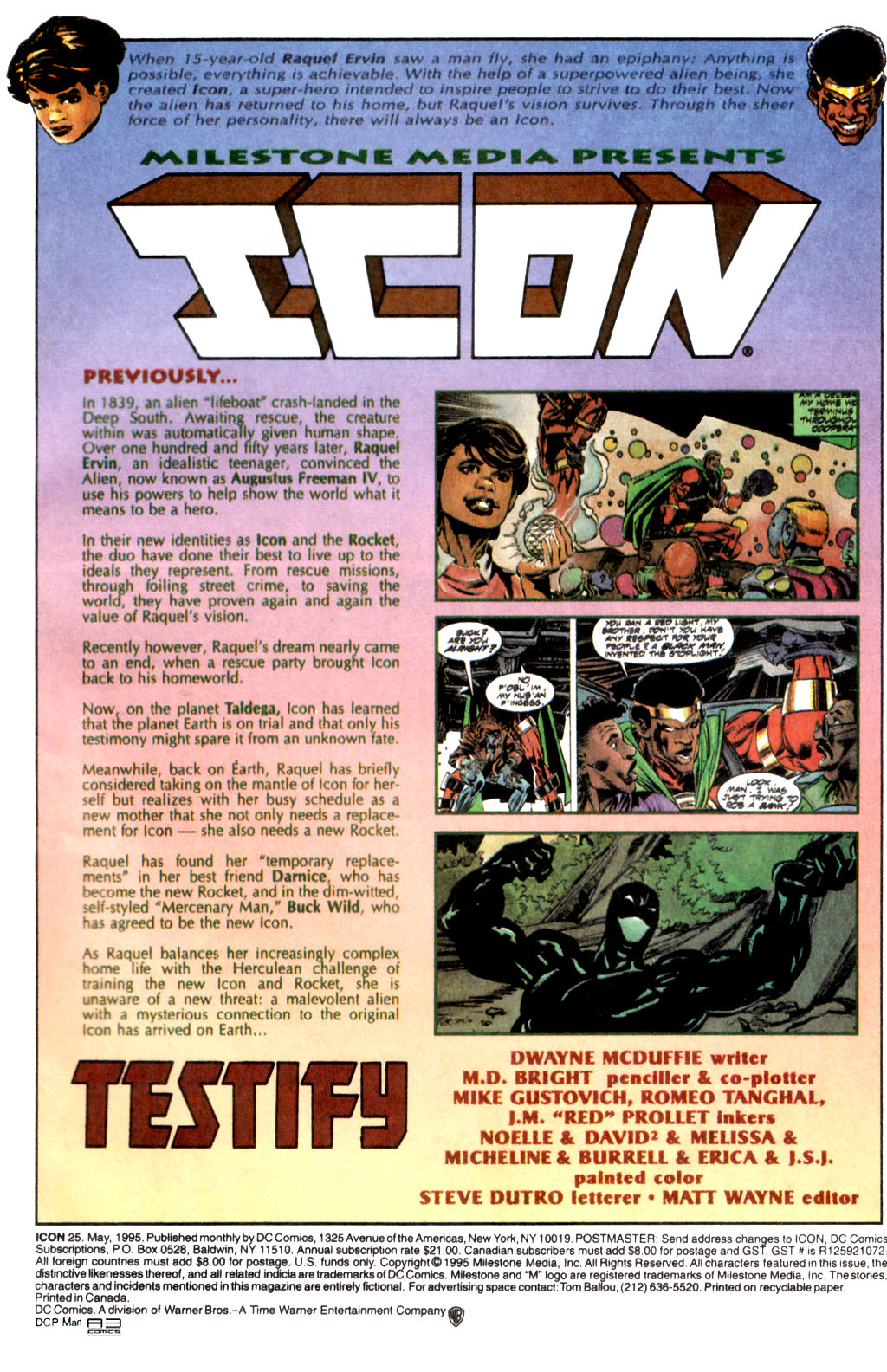 Read online Icon comic -  Issue #25 - 2