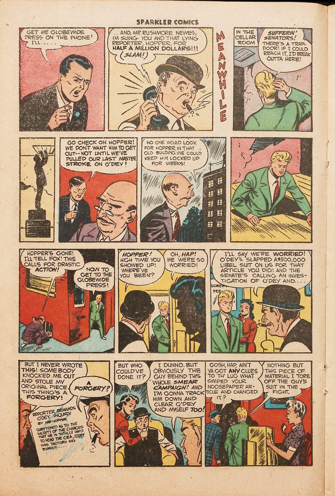 Read online Sparkler Comics comic -  Issue #66 - 22