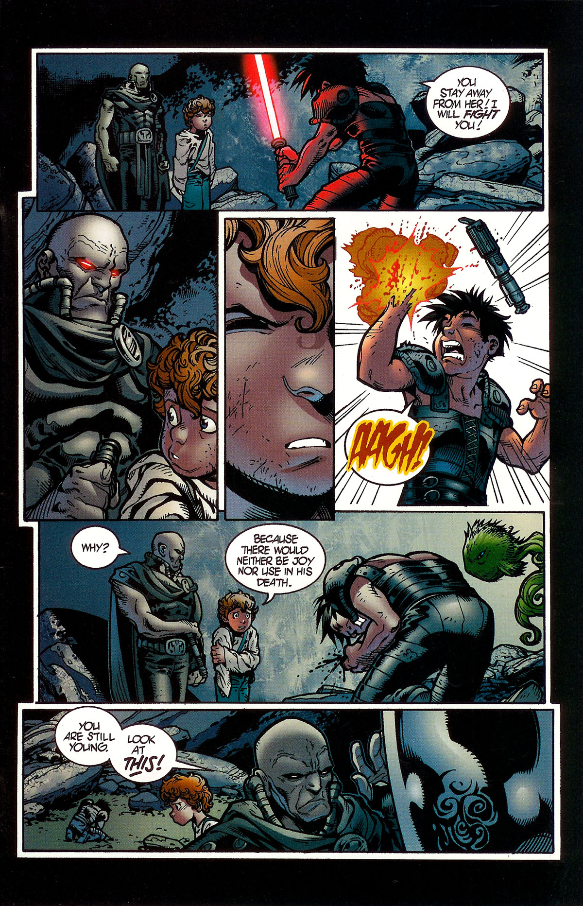 Read online Star Wars: Jedi vs. Sith comic -  Issue #6 - 21