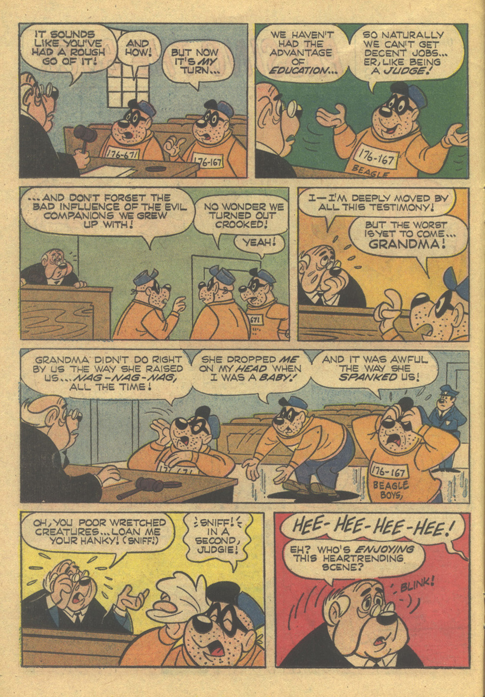 Read online Walt Disney THE BEAGLE BOYS comic -  Issue #8 - 14