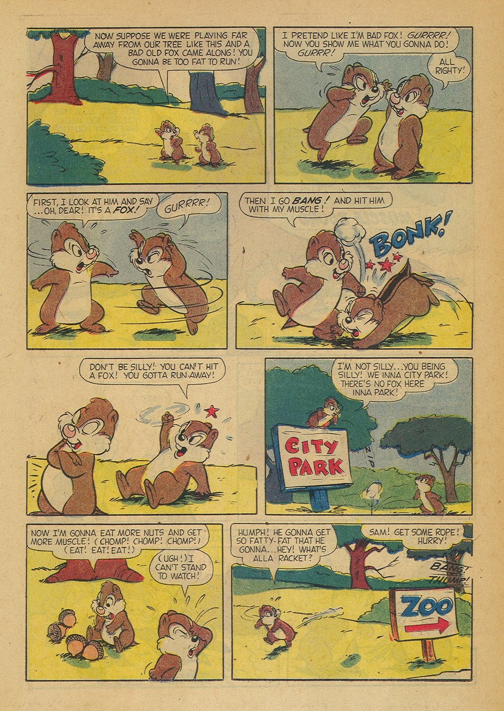 Read online Walt Disney's Chip 'N' Dale comic -  Issue #12 - 14