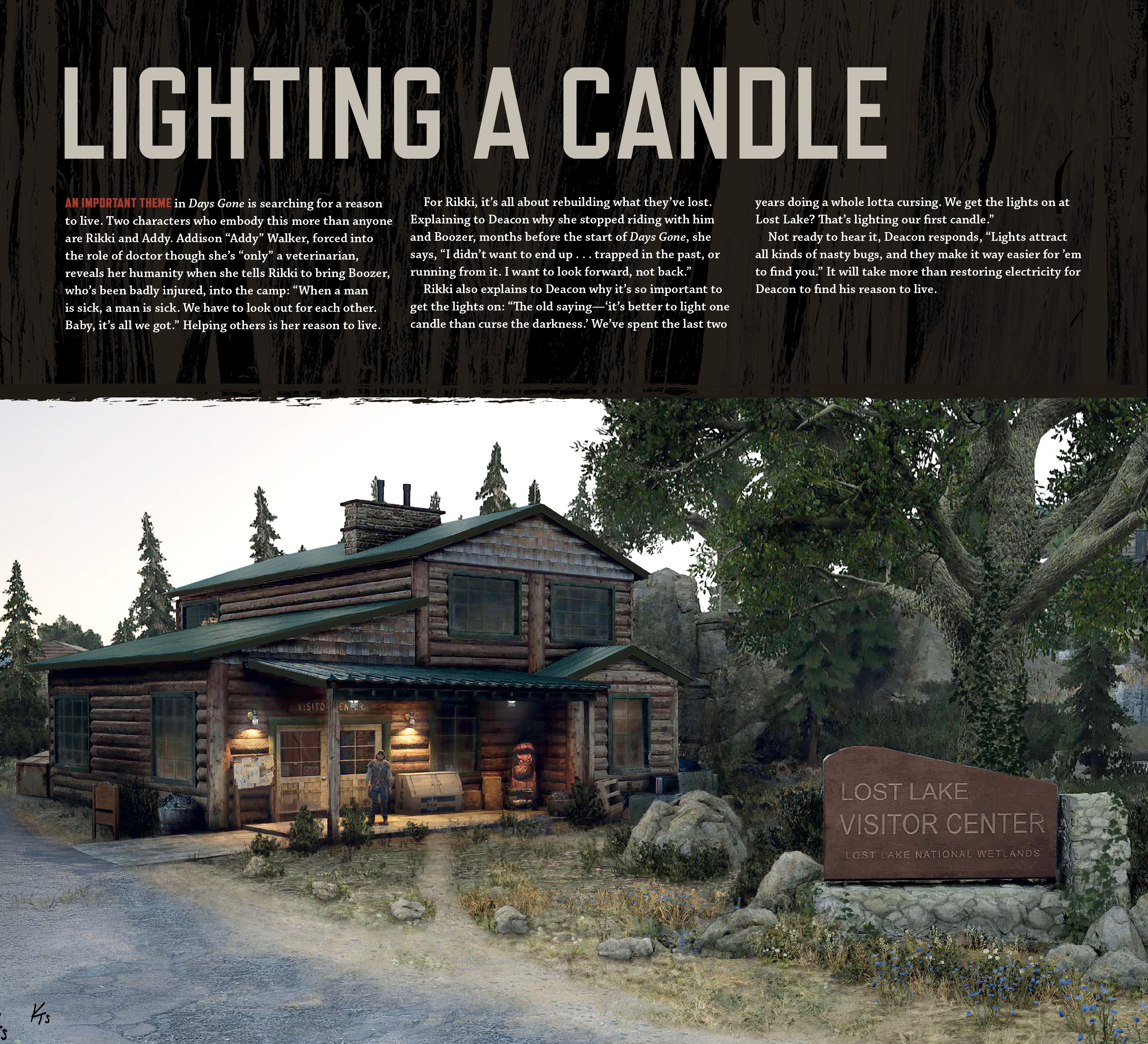 Read online The Art of Days Gone comic -  Issue # TPB (Part 2) - 4