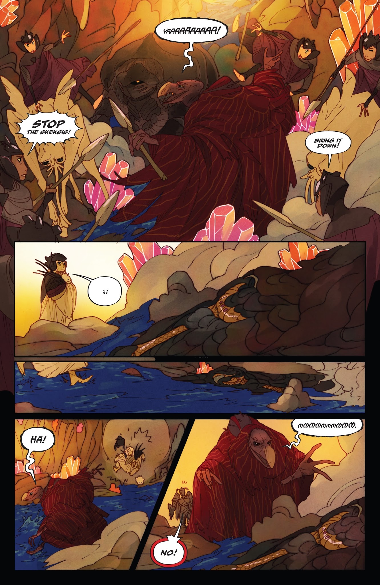 Read online The Power of the Dark Crystal comic -  Issue #8 - 21
