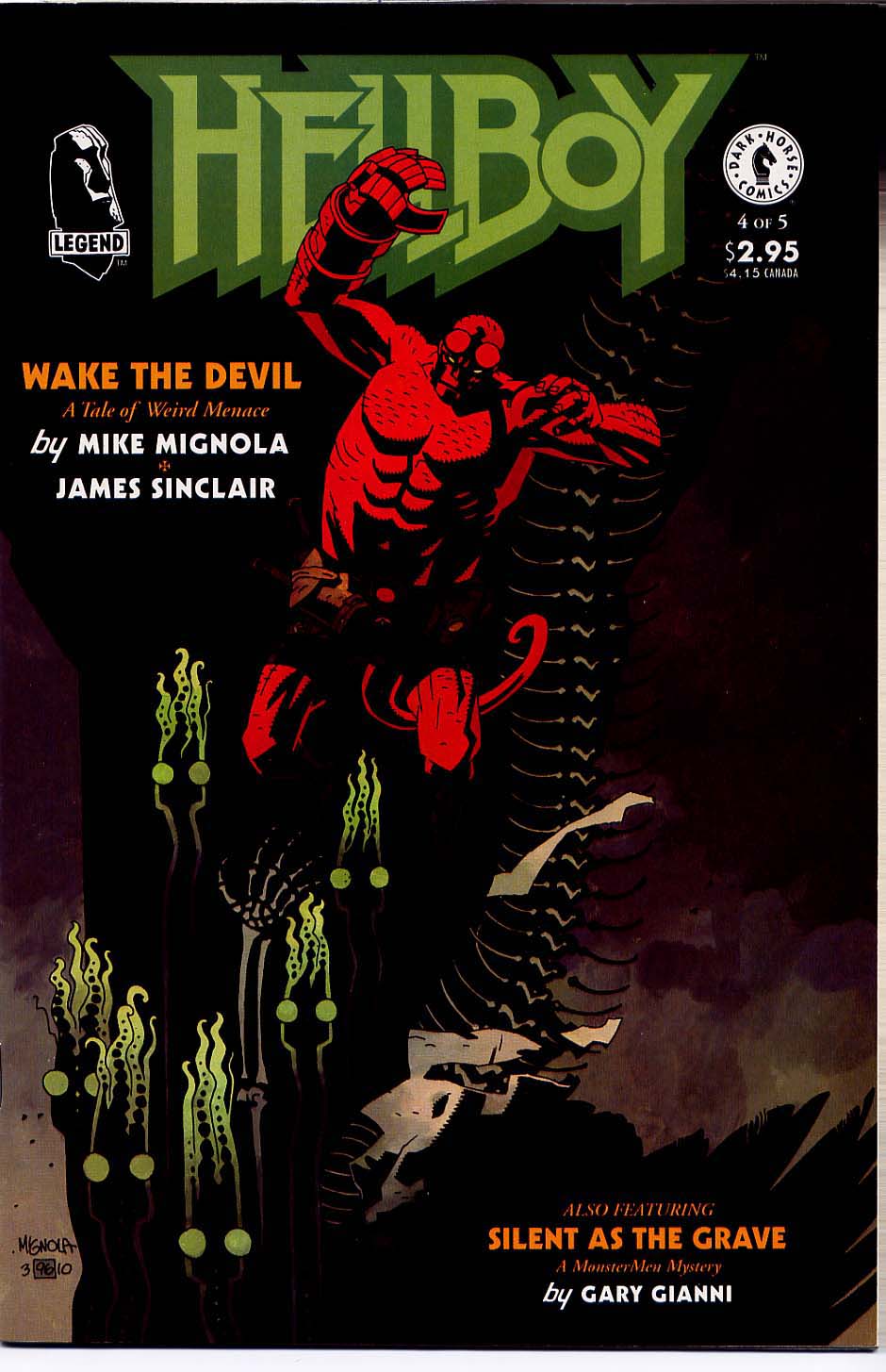 Read online Hellboy: Wake the Devil comic -  Issue #4 - 1