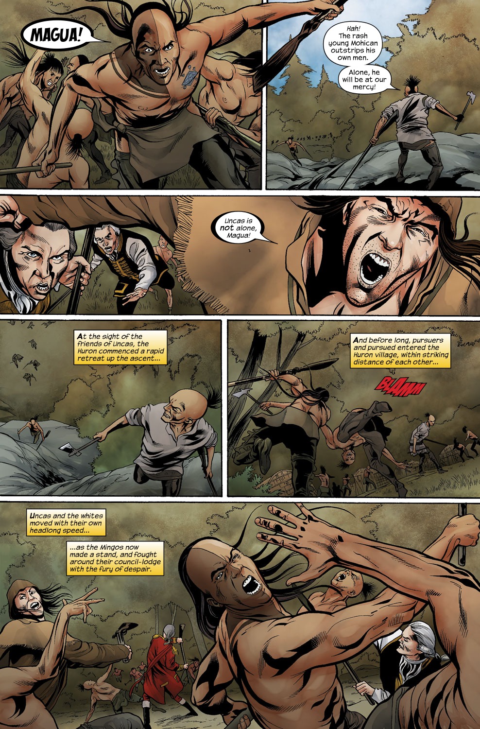 Read online The Last of the Mohicans comic -  Issue #6 - 14