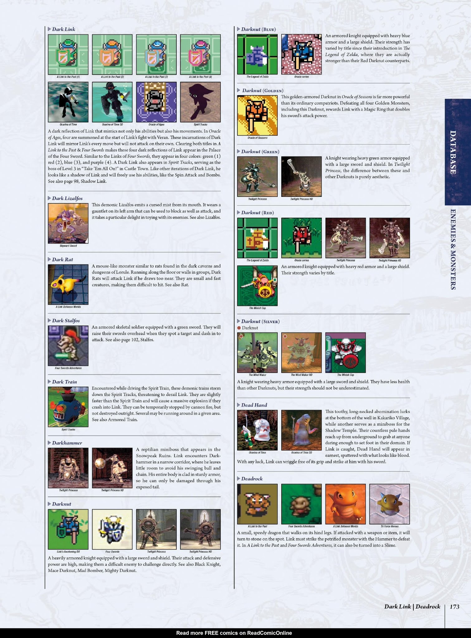 Read online The Legend of Zelda Encyclopedia comic -  Issue # TPB (Part 2) - 77