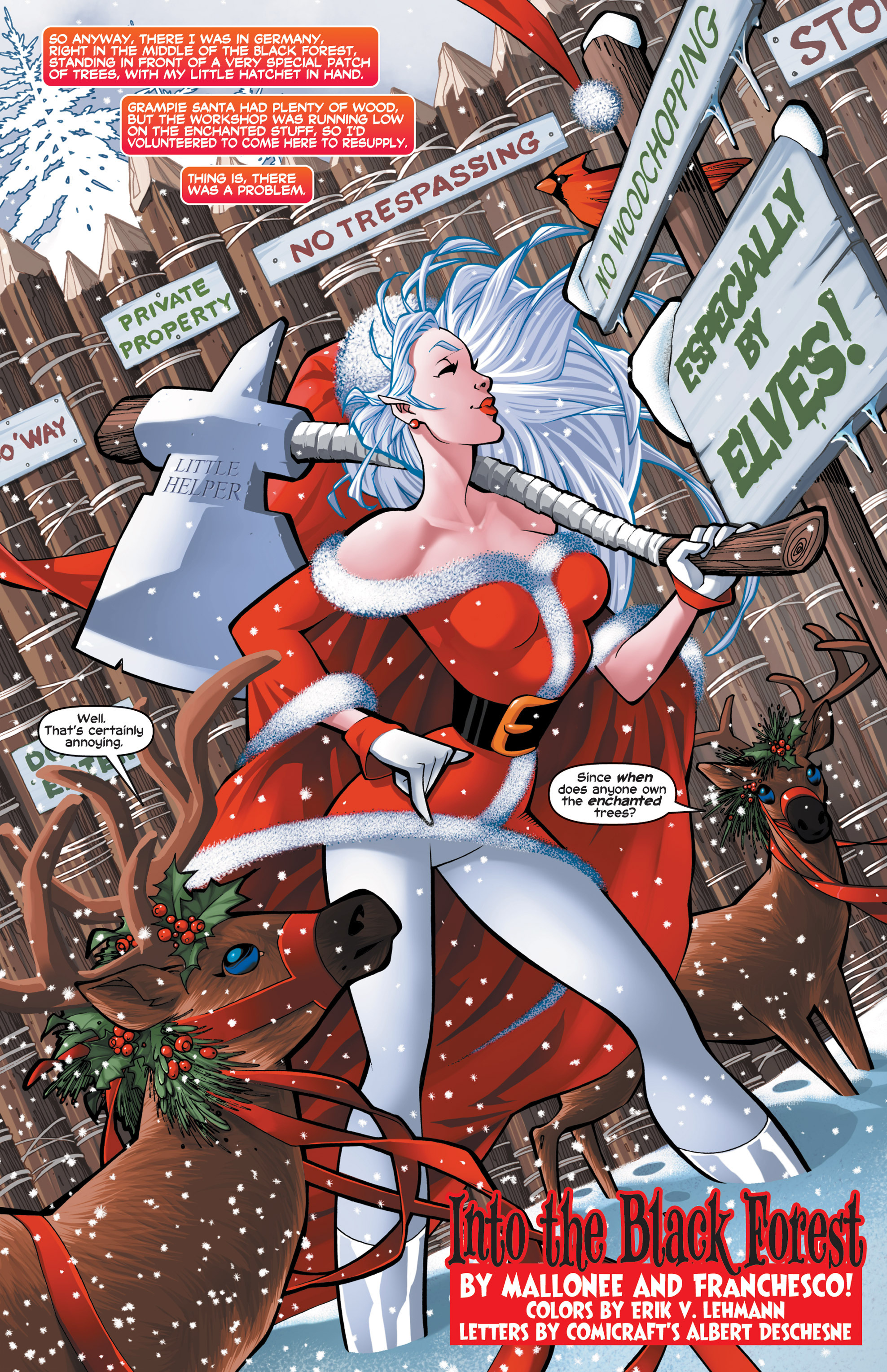 Read online The Adventures of Chrissie Claus comic -  Issue #3 - 21