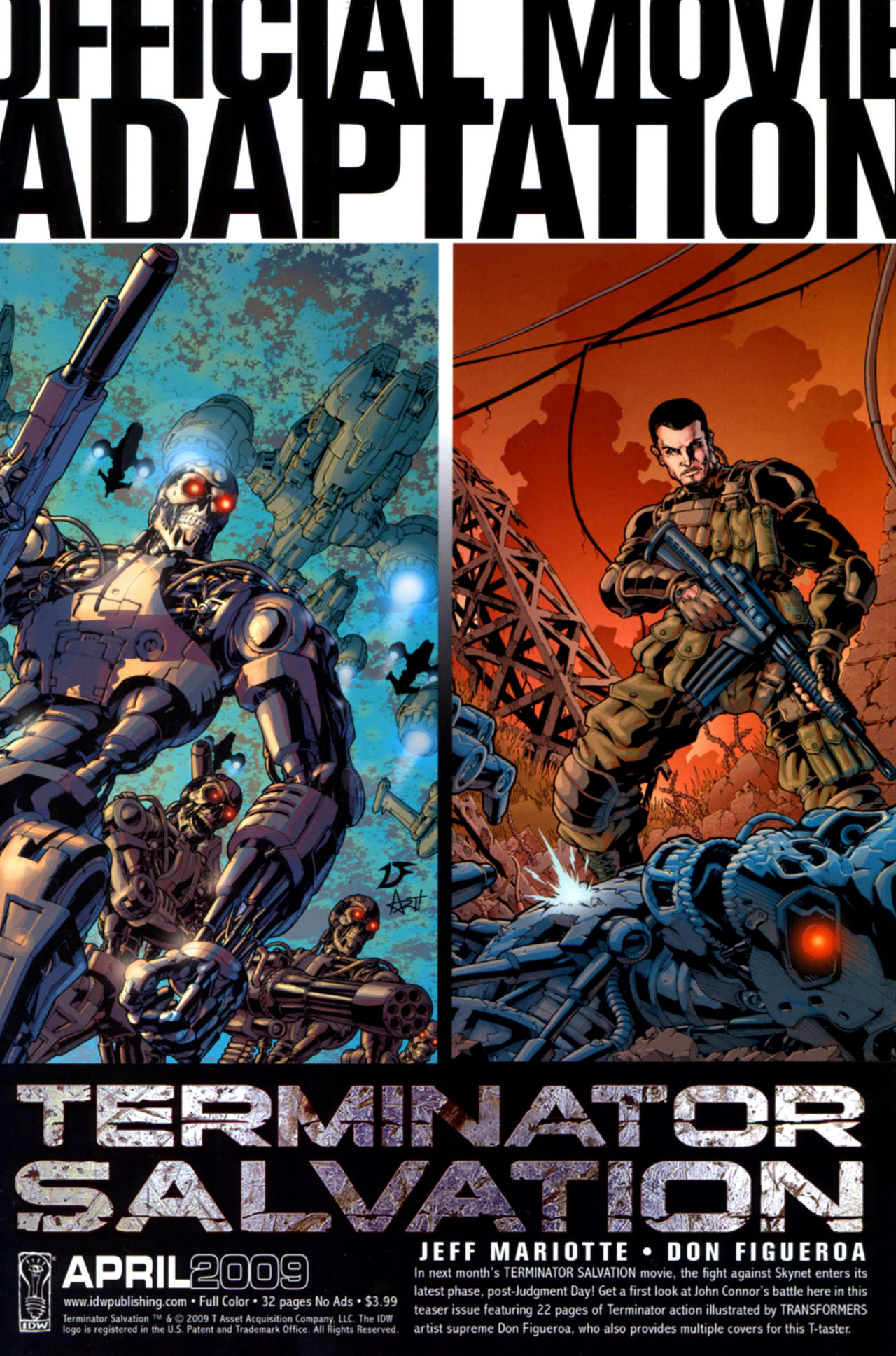Read online Terminator: Salvation Movie Prequel comic -  Issue #4 - 25
