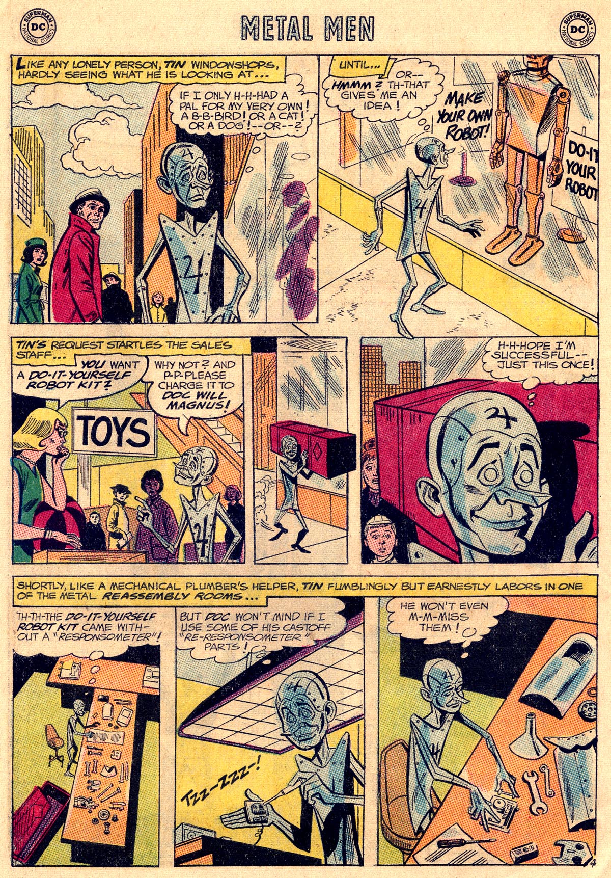 Read online Metal Men (1963) comic -  Issue #13 - 6