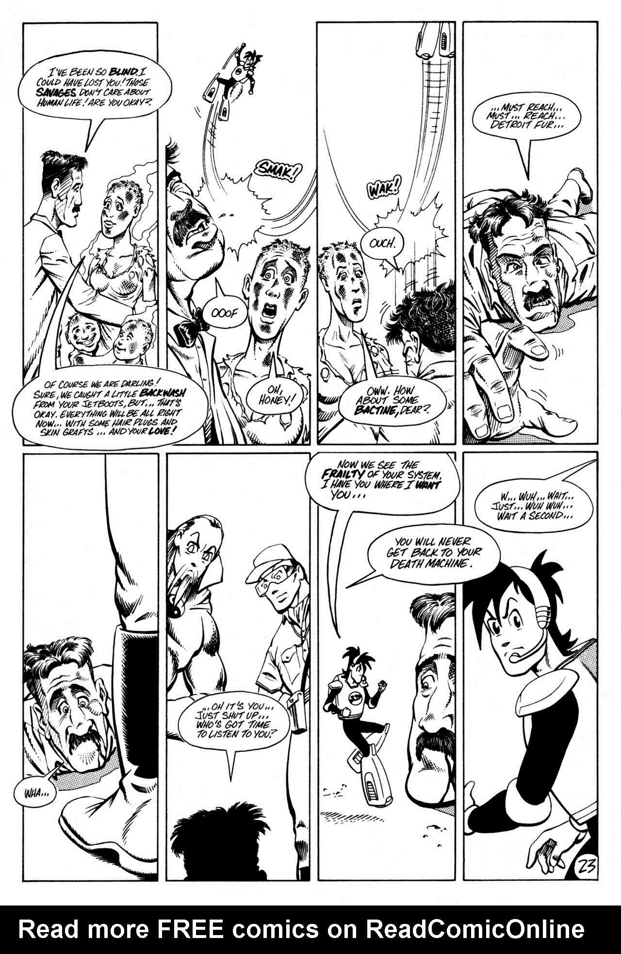 Read online Paul the Samurai (1992) comic -  Issue #2 - 25