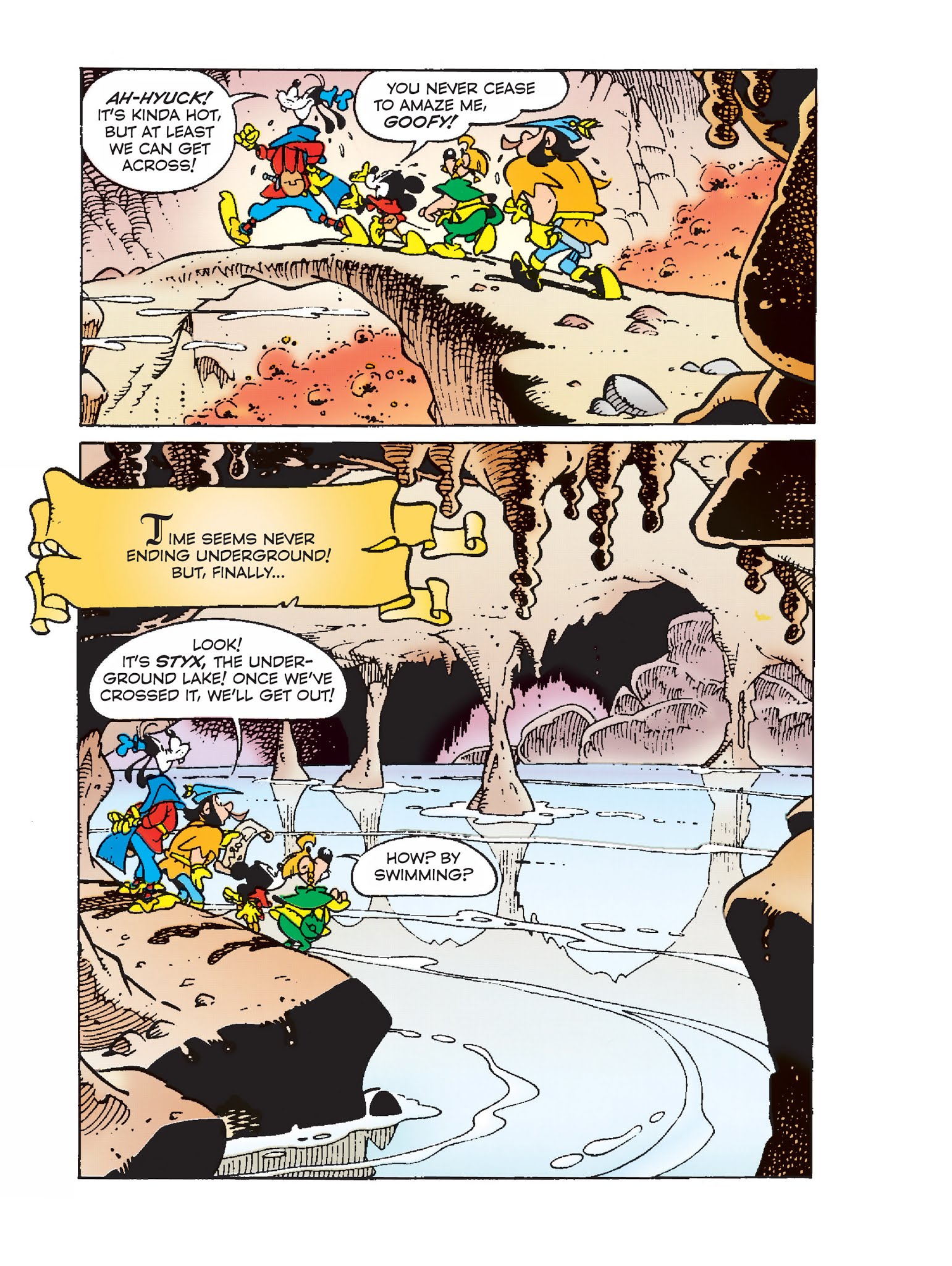 Read online Mickey Mouse and the Sleeping Beauty in the Stars comic -  Issue #1 - 35