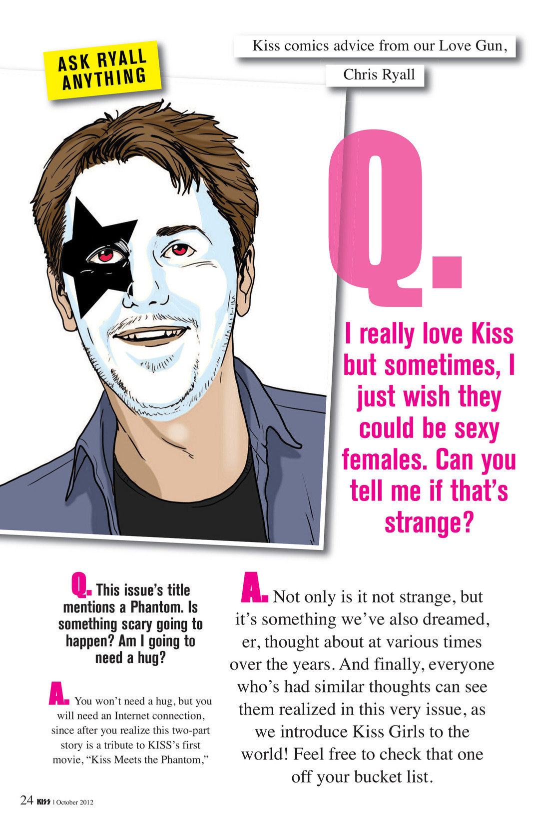 Read online KISS Girls comic -  Issue #5 - 23