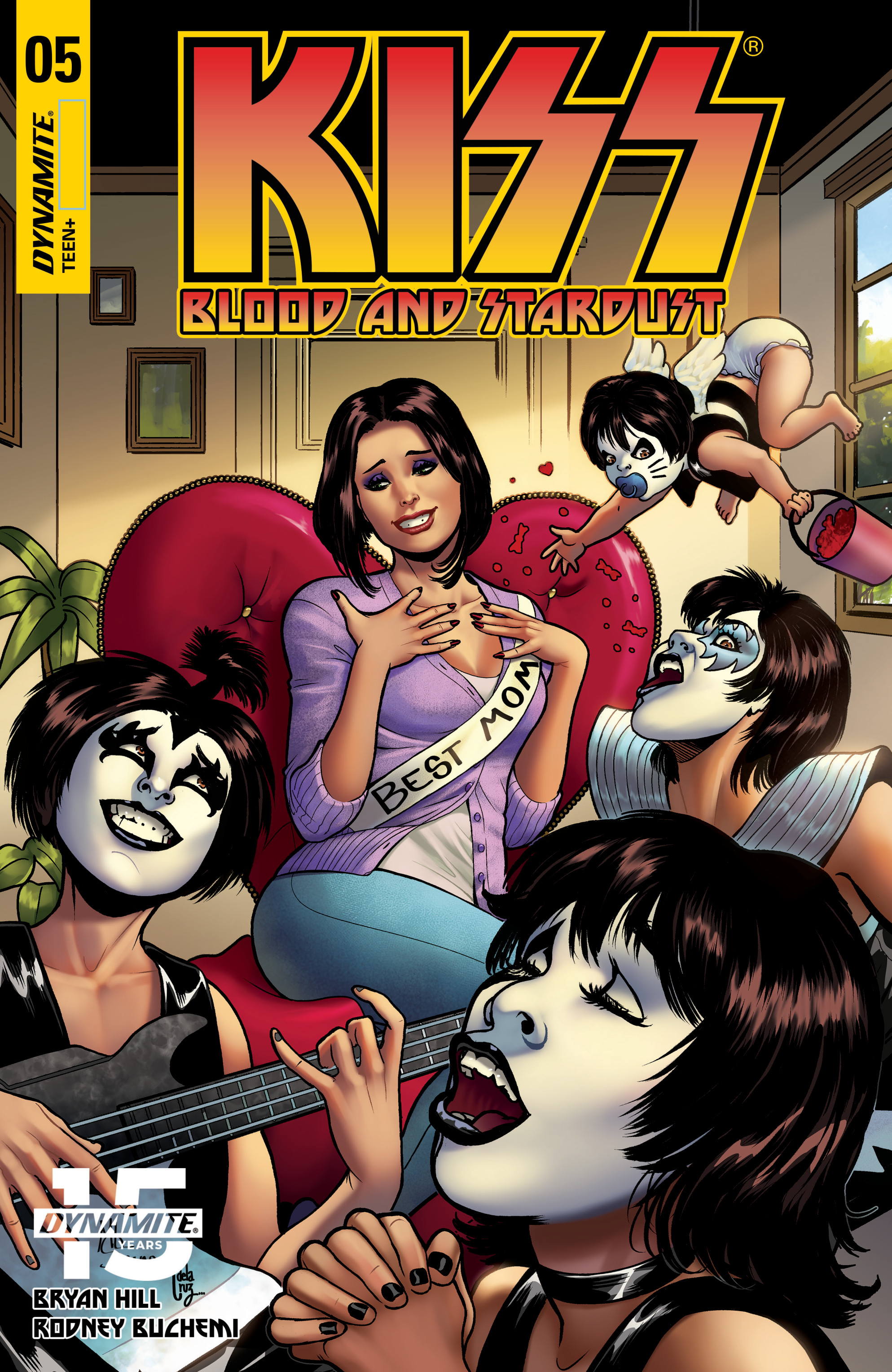 Read online KISS: Blood and Stardust comic -  Issue #5 - 3