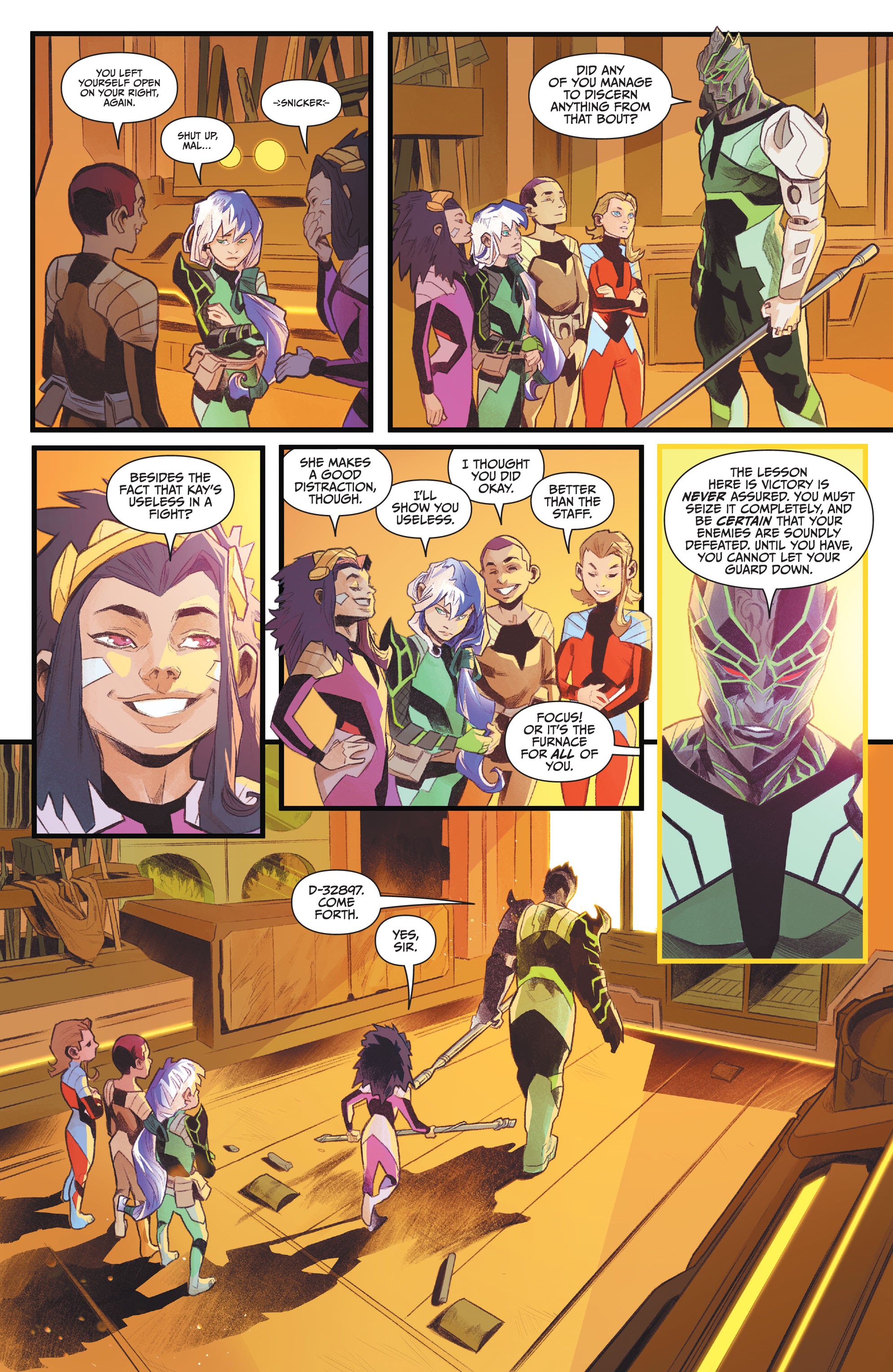 Read online Power Rangers Unlimited comic -  Issue # Heir to Darkness - 13