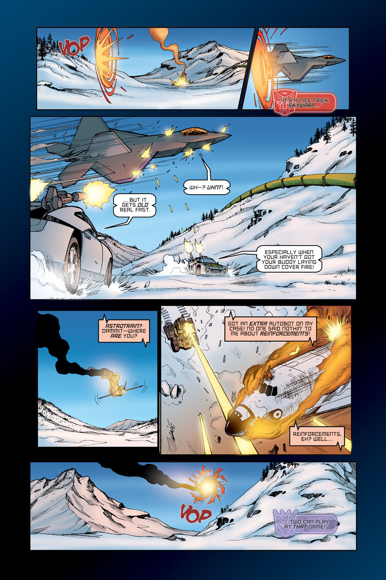 Read online The Transformers: Escalation comic -  Issue #5 - 12