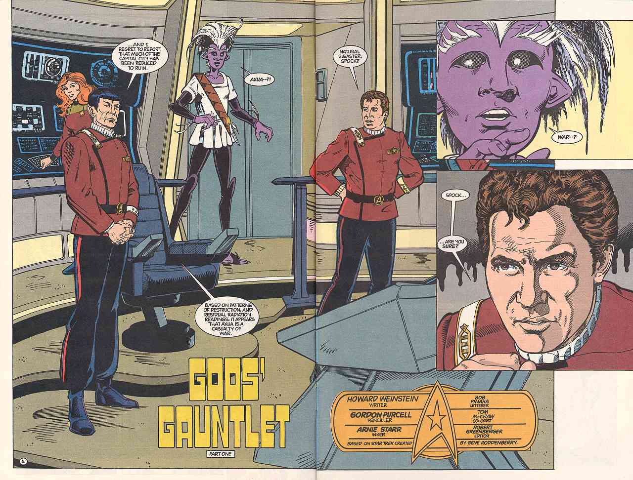 Read online Star Trek (1989) comic -  Issue #20 - 4