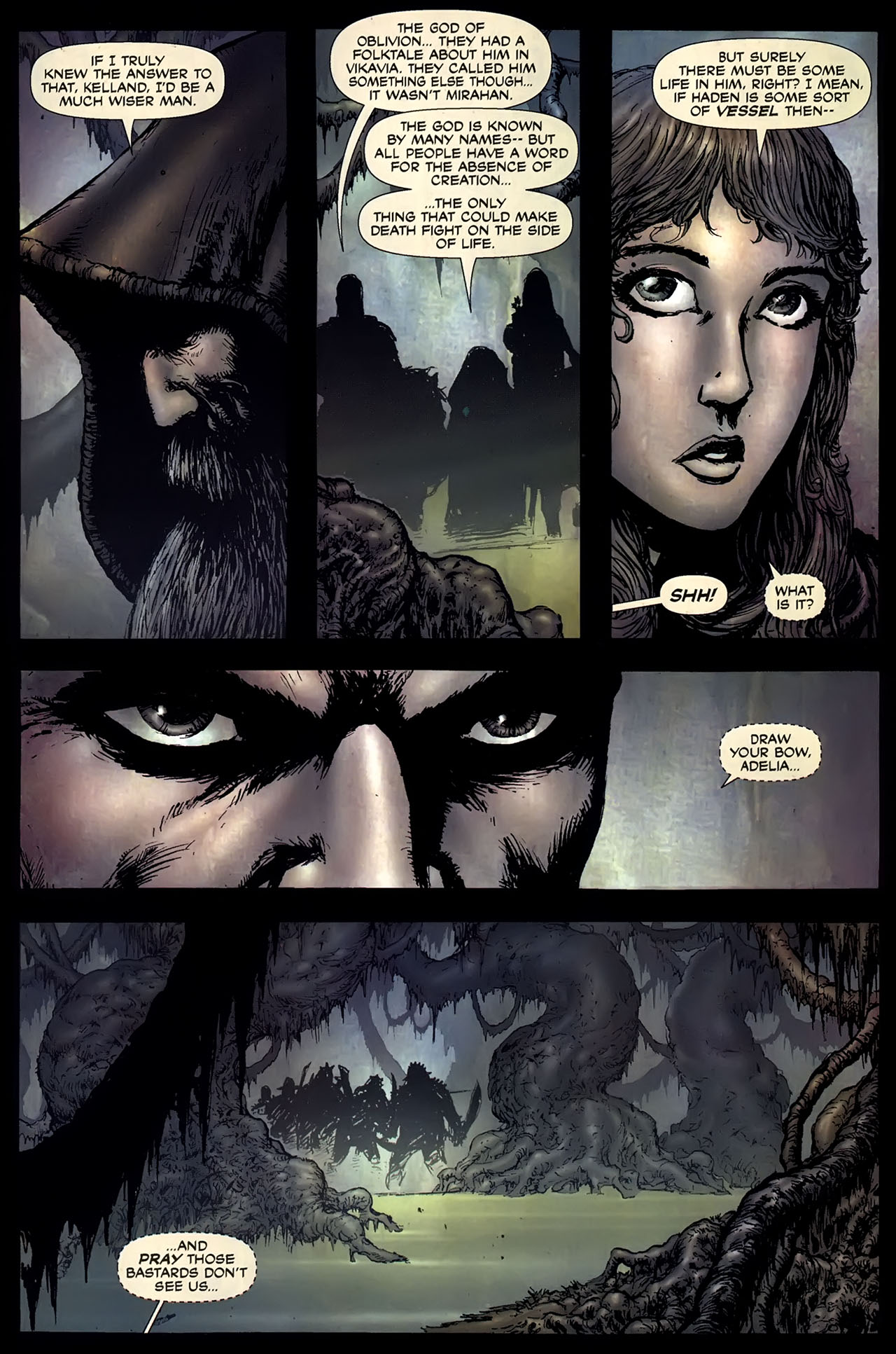 Read online Frank Frazetta's Death Dealer comic -  Issue #5 - 17