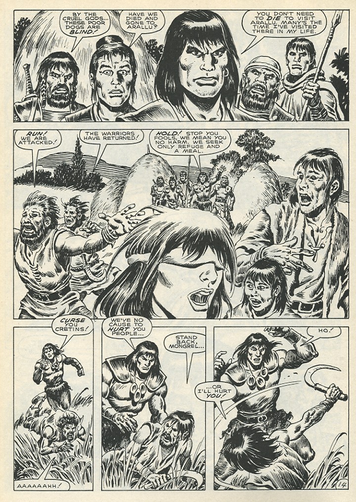 Read online The Savage Sword Of Conan comic -  Issue #142 - 20