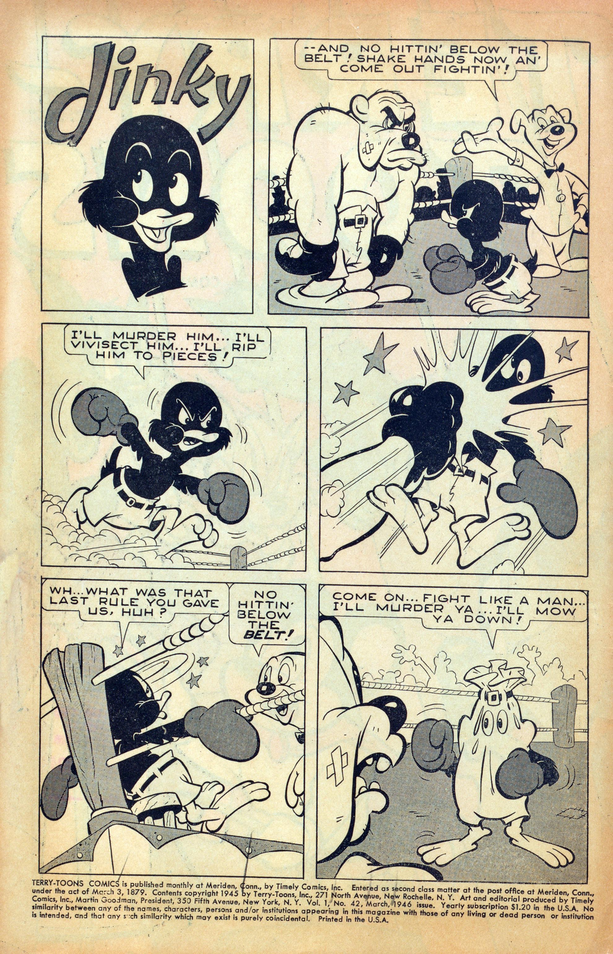 Read online Terry-Toons Comics comic -  Issue #42 - 2