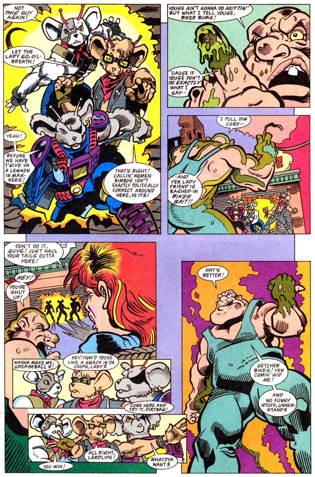 Read online Biker Mice from Mars comic -  Issue #2 - 12