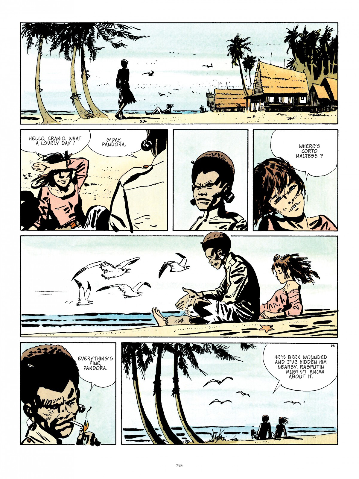Read online Corto Maltese comic -  Issue # TPB 2 (Part 3) - 83