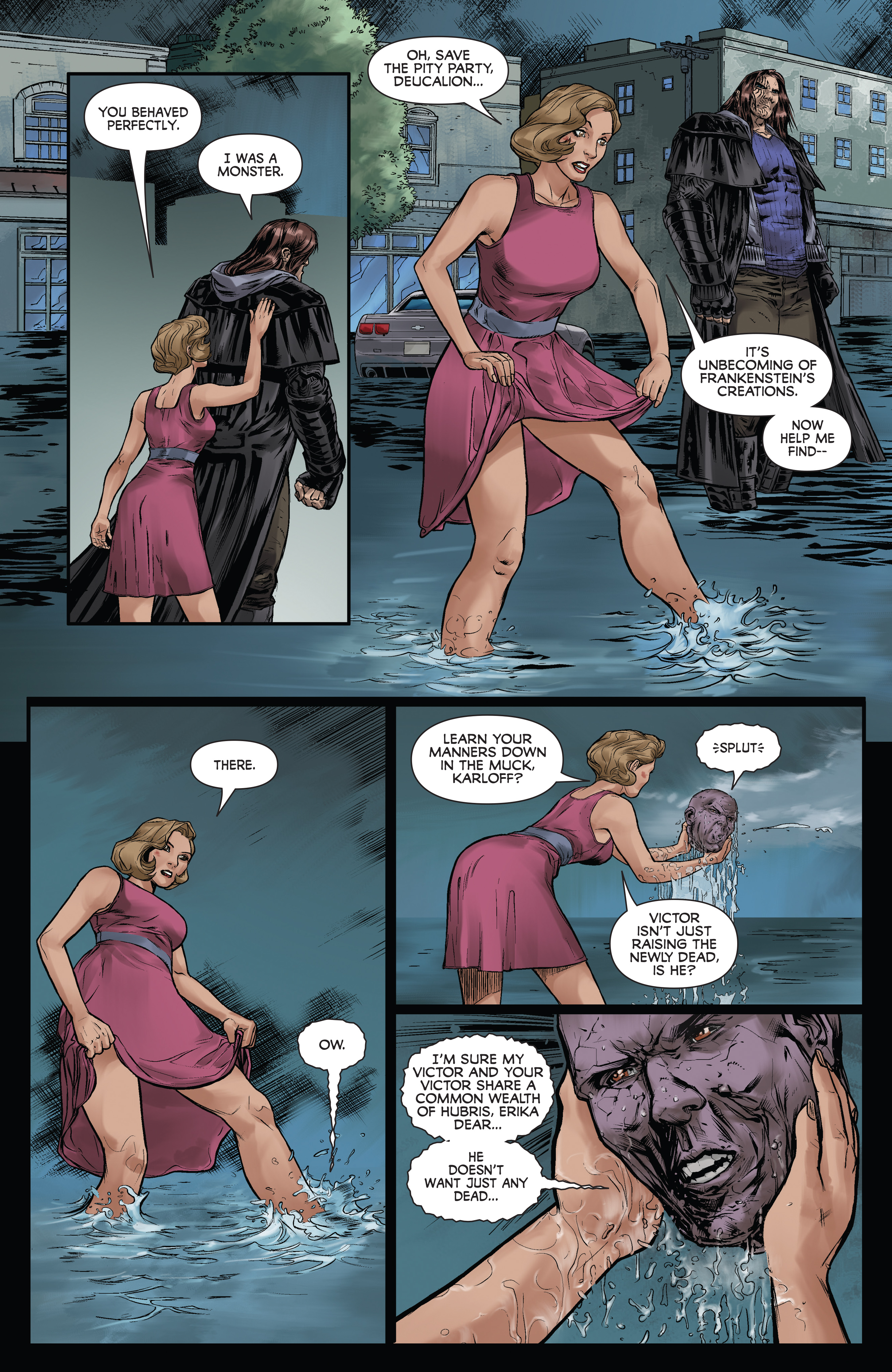Read online Dean Koontz's Frankenstein: Storm Surge comic -  Issue #4 - 21