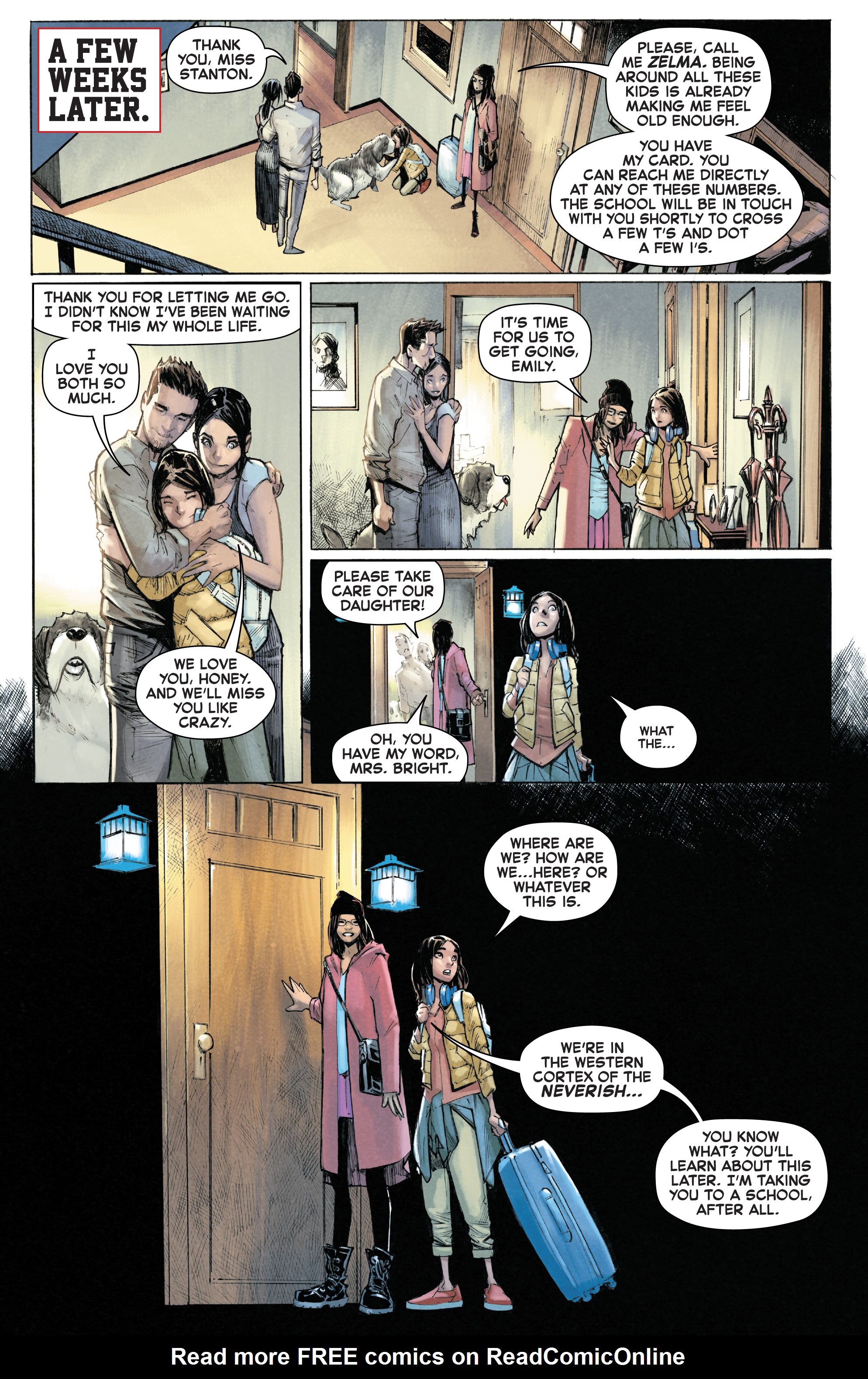 Read online Strange Academy comic -  Issue # _Director's Cut - 8