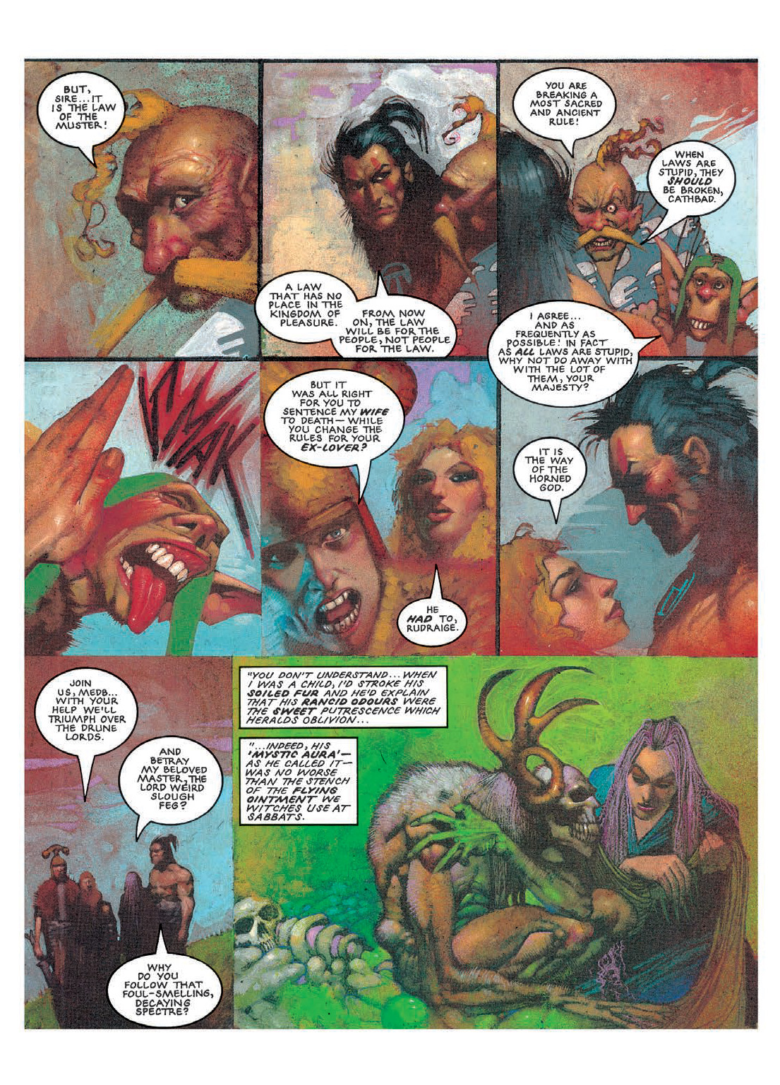 Read online Sláine comic -  Issue # TPB 4 - 154