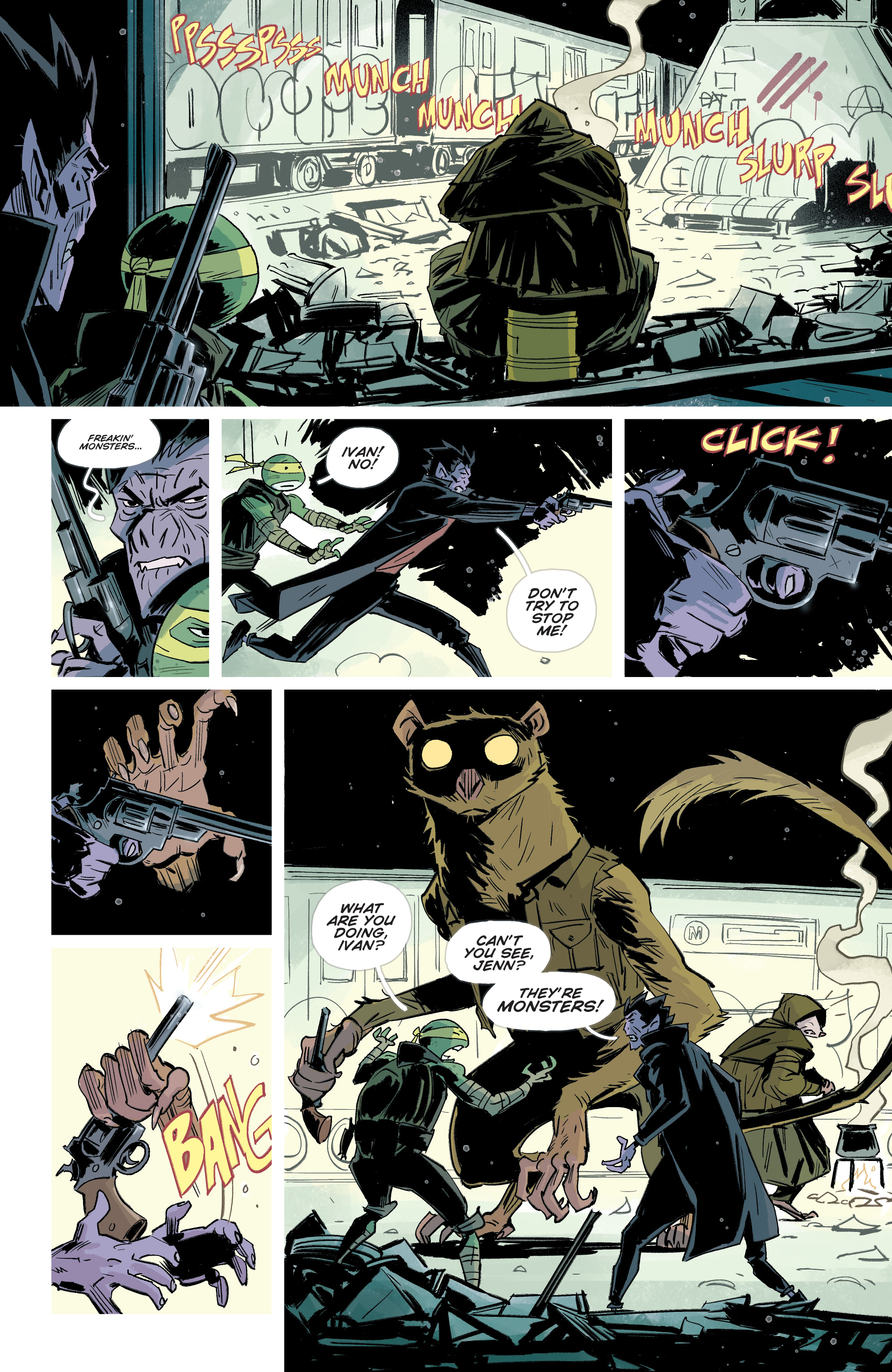 Read online Teenage Mutant Ninja Turtles: Jennika II comic -  Issue #2 - 22
