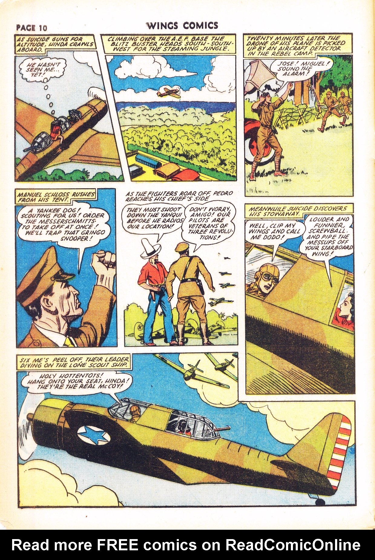 Read online Wings Comics comic -  Issue #26 - 12