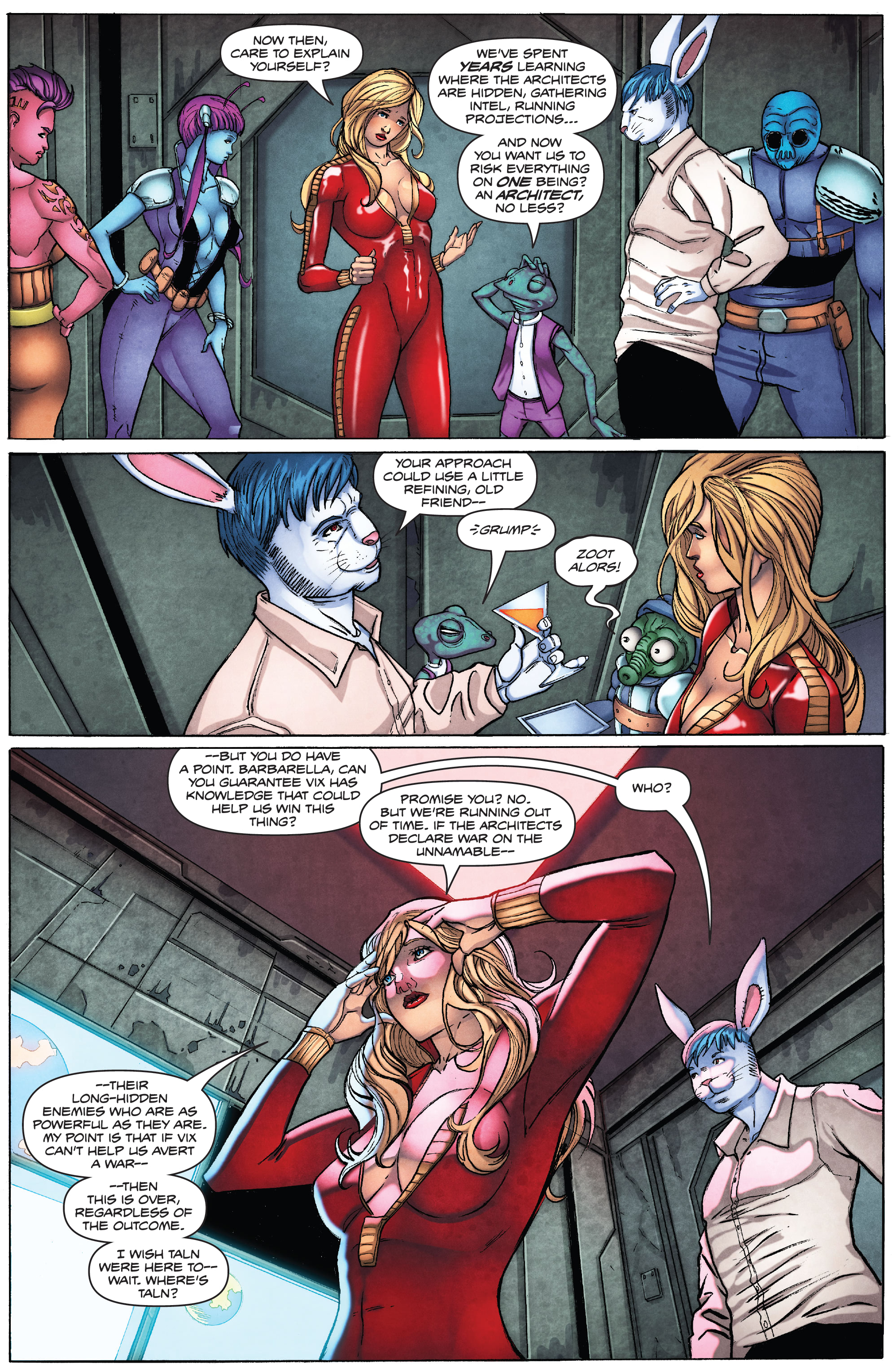 Read online Barbarella: The Center Cannot Hold comic -  Issue #2 - 24