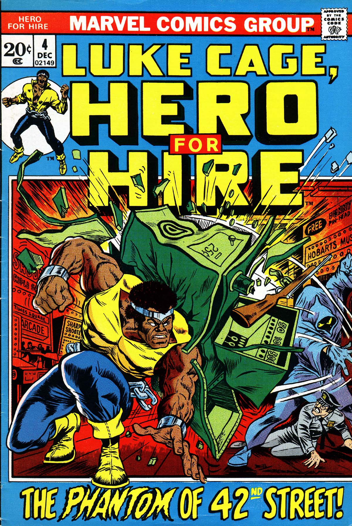 Read online Hero for Hire comic -  Issue #4 - 1