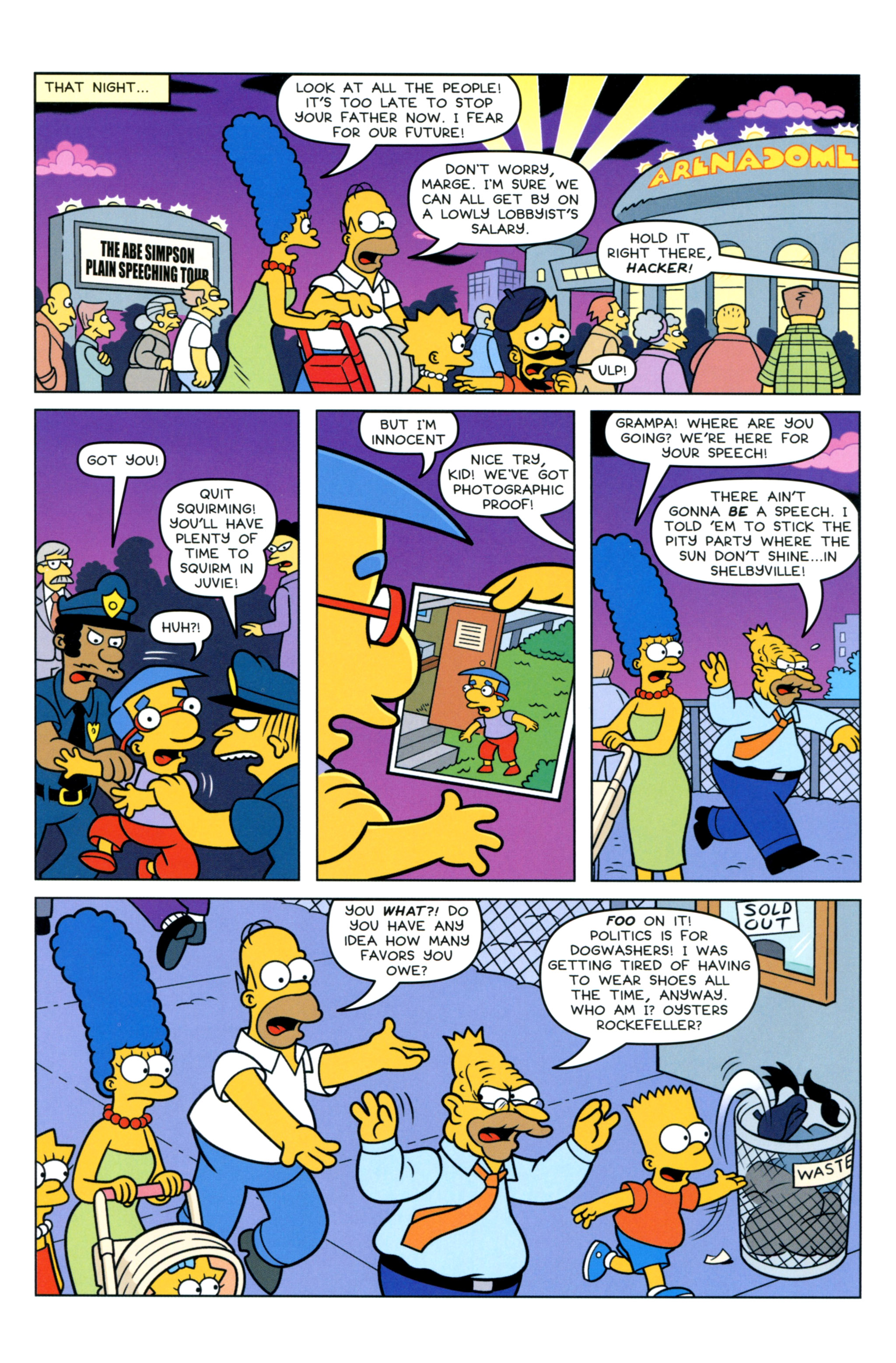 Read online Simpsons Comics comic -  Issue #209 - 24