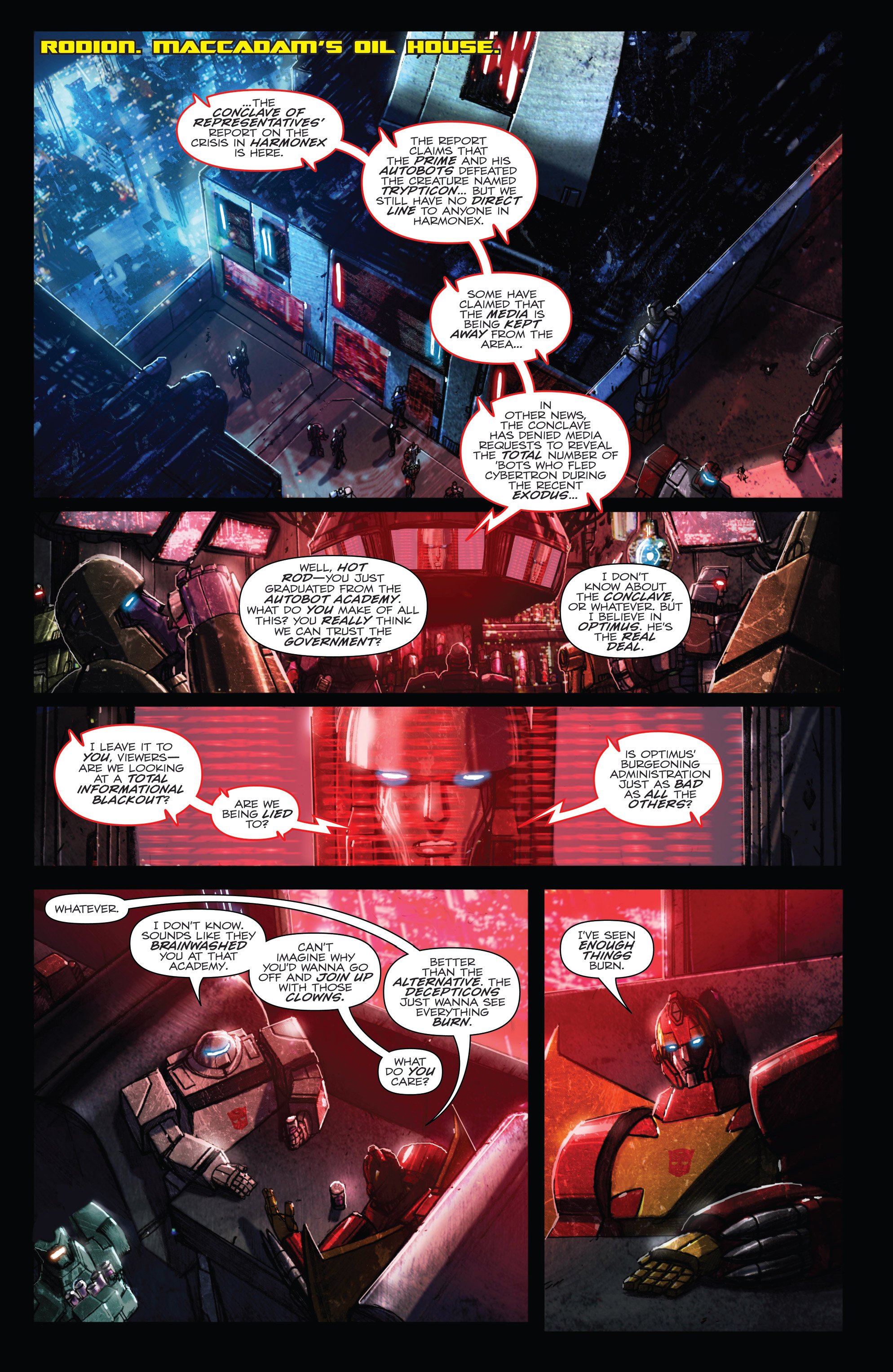 Read online The Transformers: Primacy comic -  Issue #1 - 4
