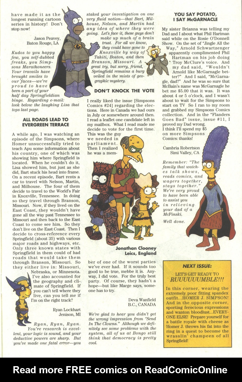 Read online Simpsons Comics comic -  Issue #28 - 25