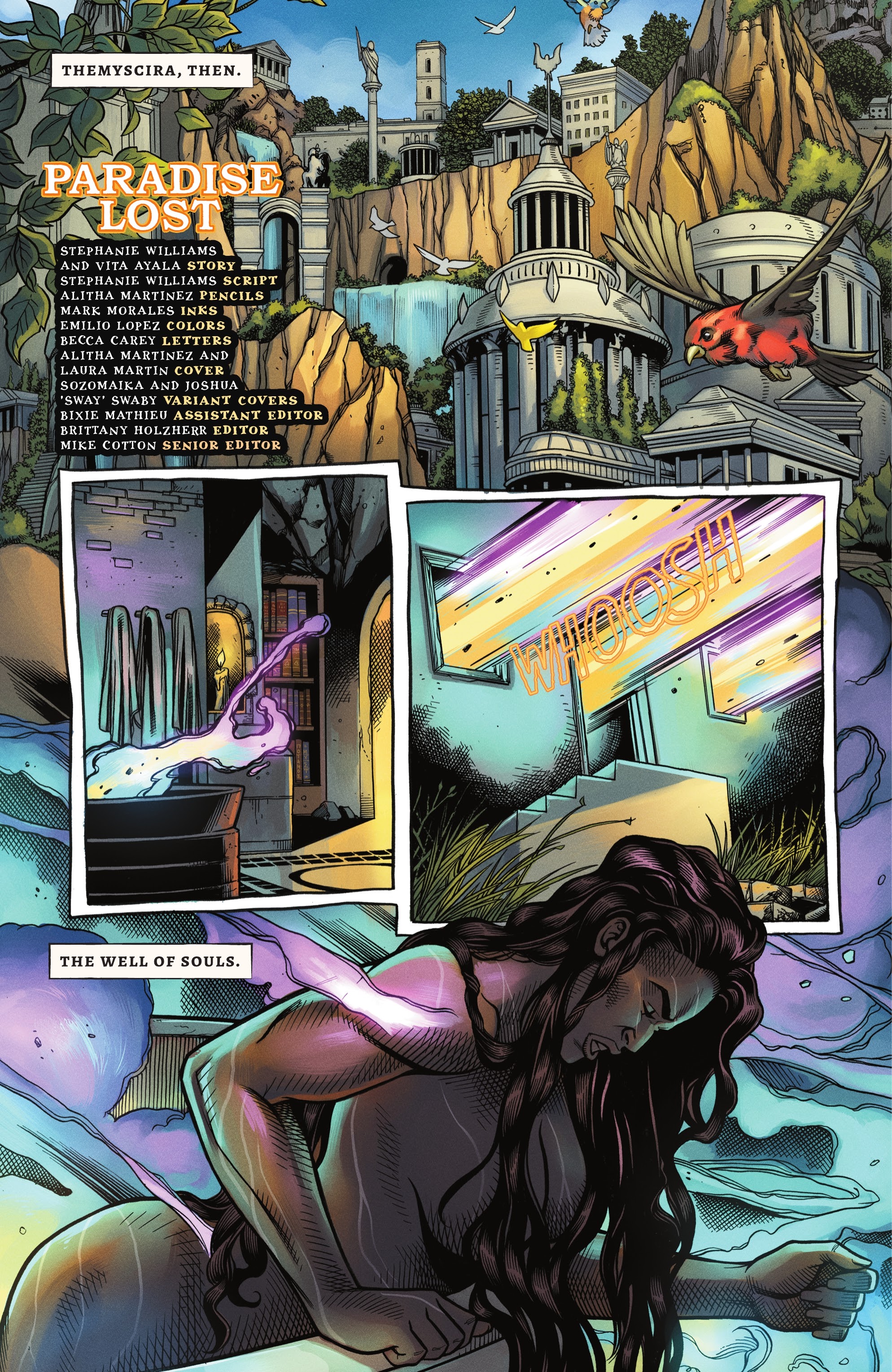 Read online Nubia & the Amazons comic -  Issue #1 - 3