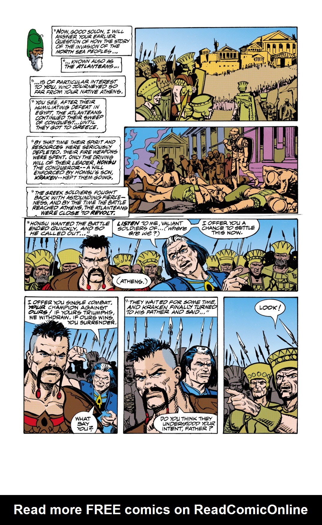 Read online The Atlantis Chronicles comic -  Issue #7 - 2