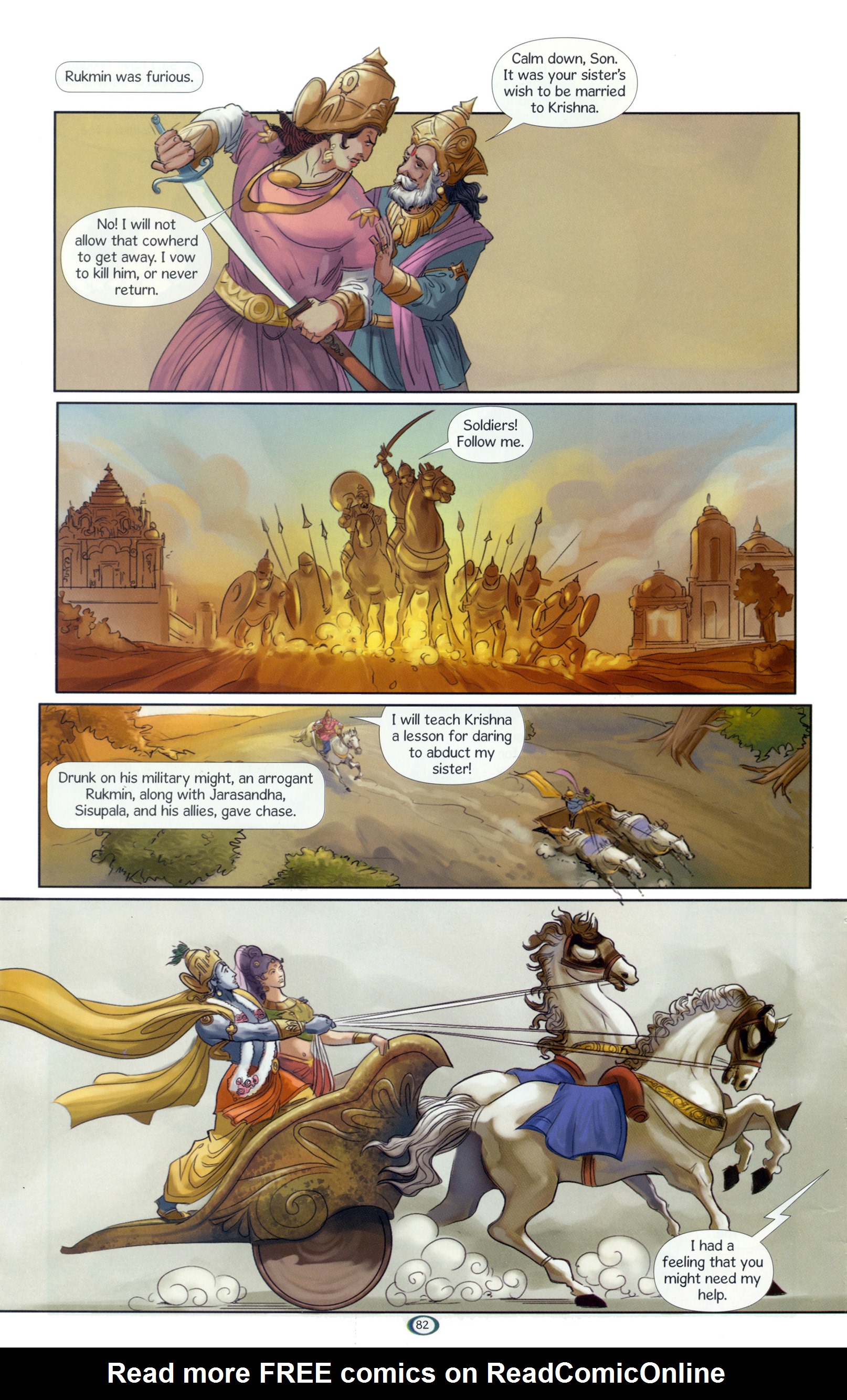 Read online Krishna: Defender of Dharma comic -  Issue # TPB (Part 1) - 84