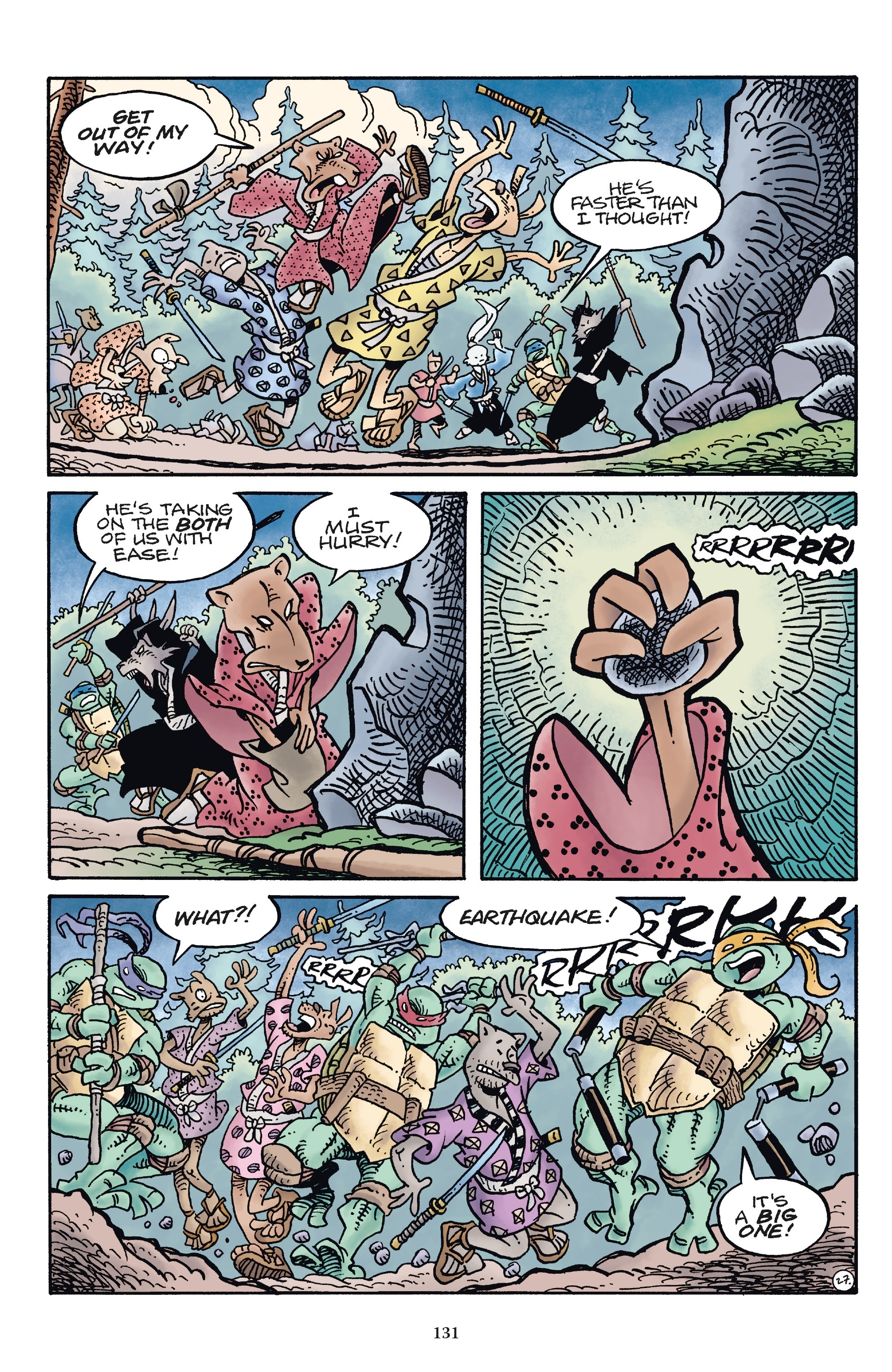 Read online Usagi Yojimbo/Teenage Mutant Ninja Turtles: The Complete Collection comic -  Issue # TPB (Part 2) - 24