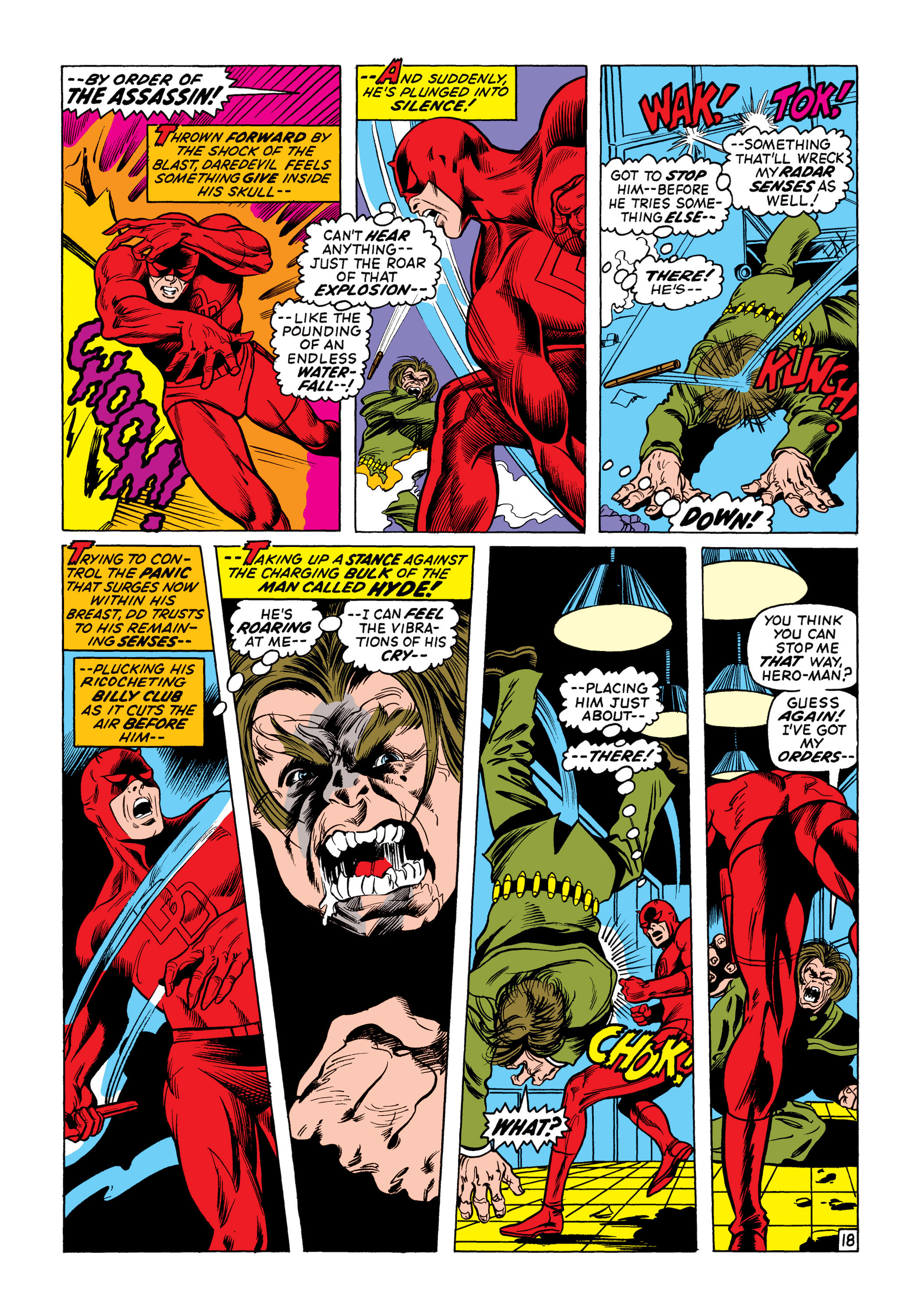 Read online Marvel Masterworks: Daredevil comic -  Issue # TPB 8 (Part 3) - 76