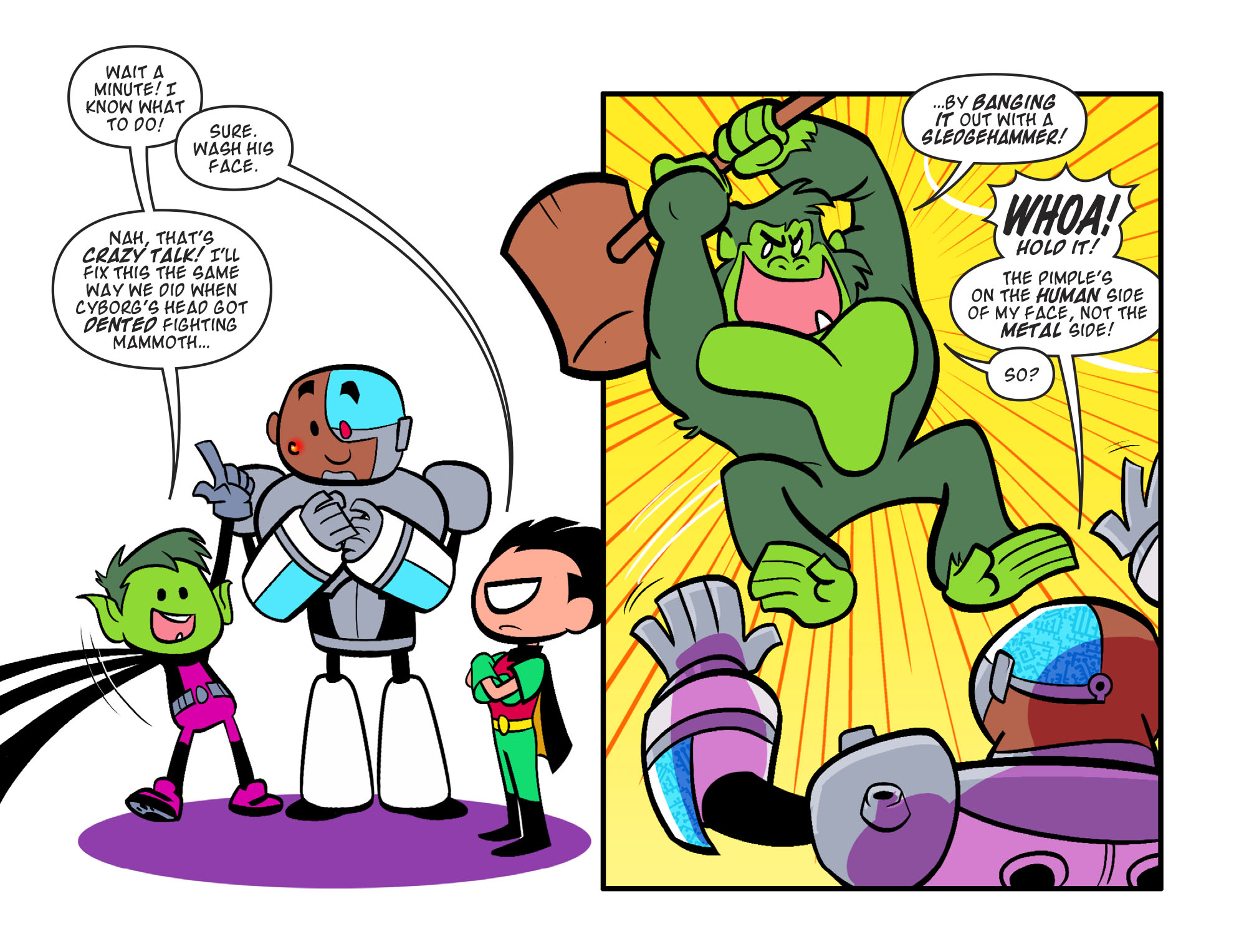 Read online Teen Titans Go! (2013) comic -  Issue #65 - 10