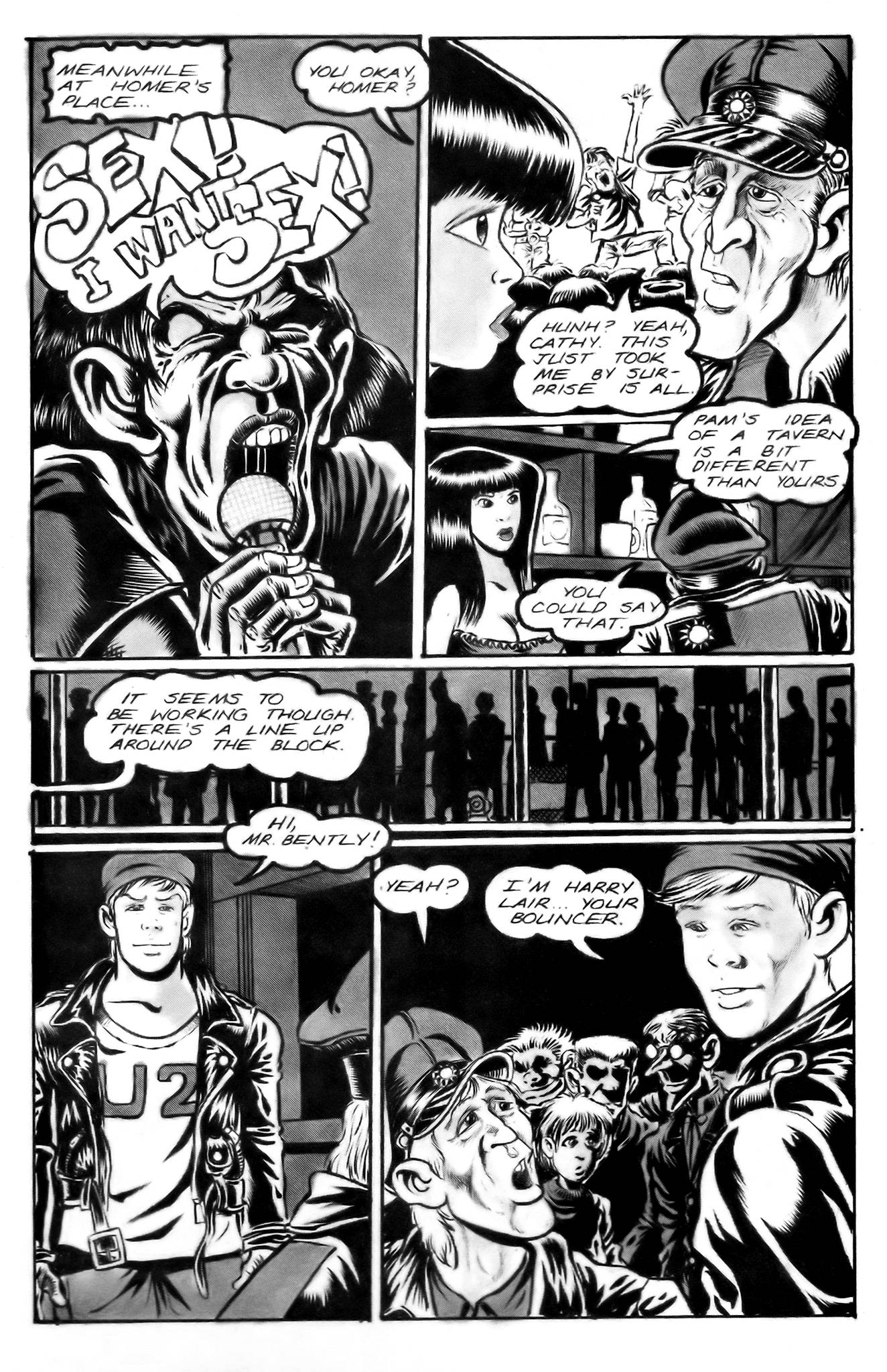 Read online Leather & Lace (1989) comic -  Issue #9 - 5