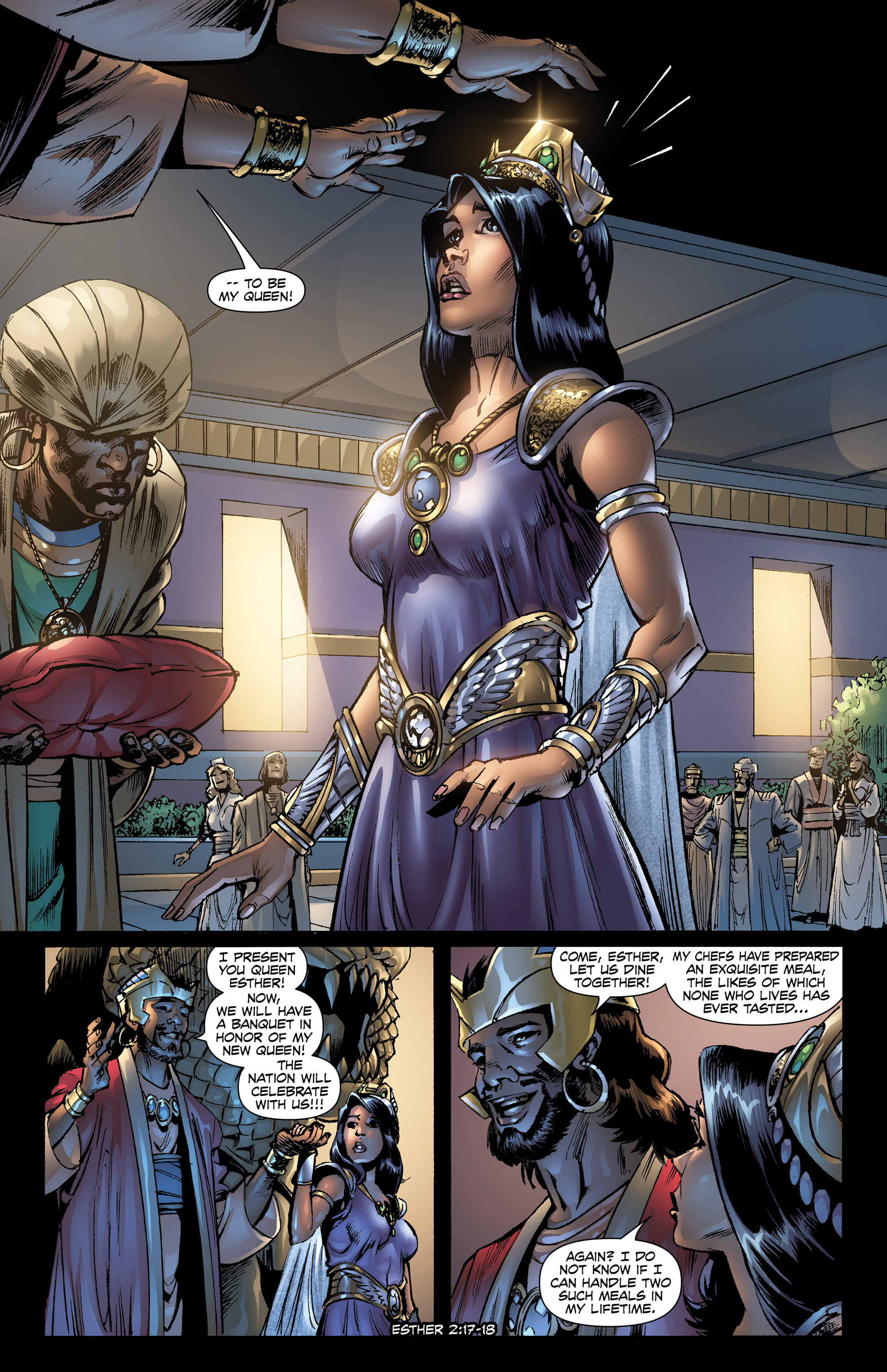 Read online The Kingstone Bible comic -  Issue #7 - 195