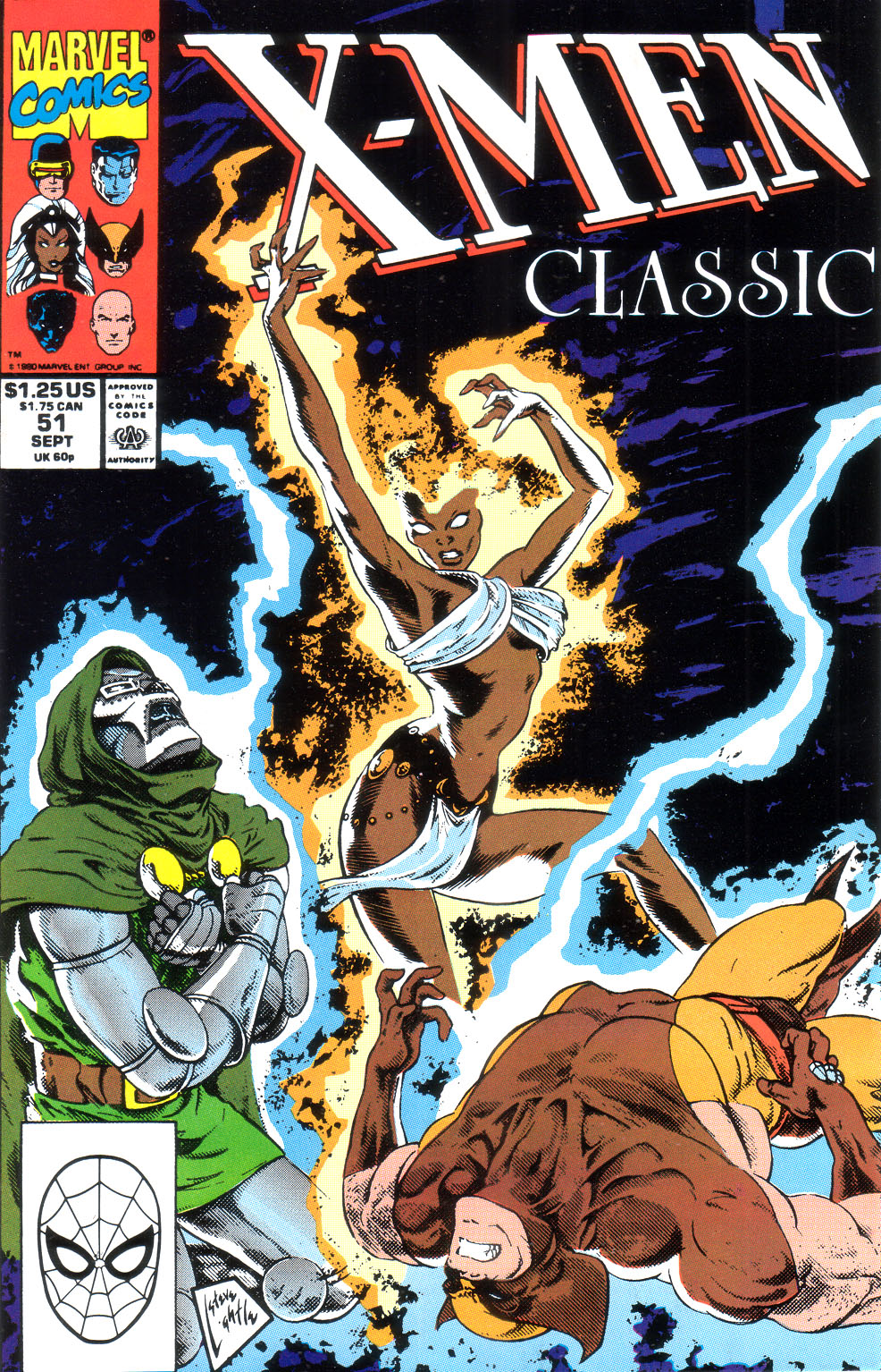 Read online X-Men Classic comic -  Issue #51 - 1