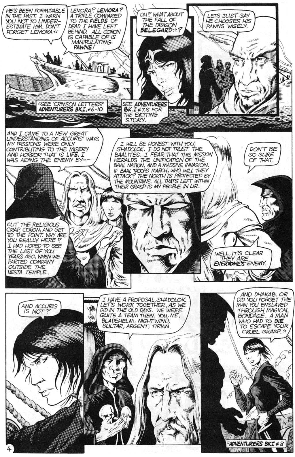 Read online Adventurers (1988) comic -  Issue #2 - 5